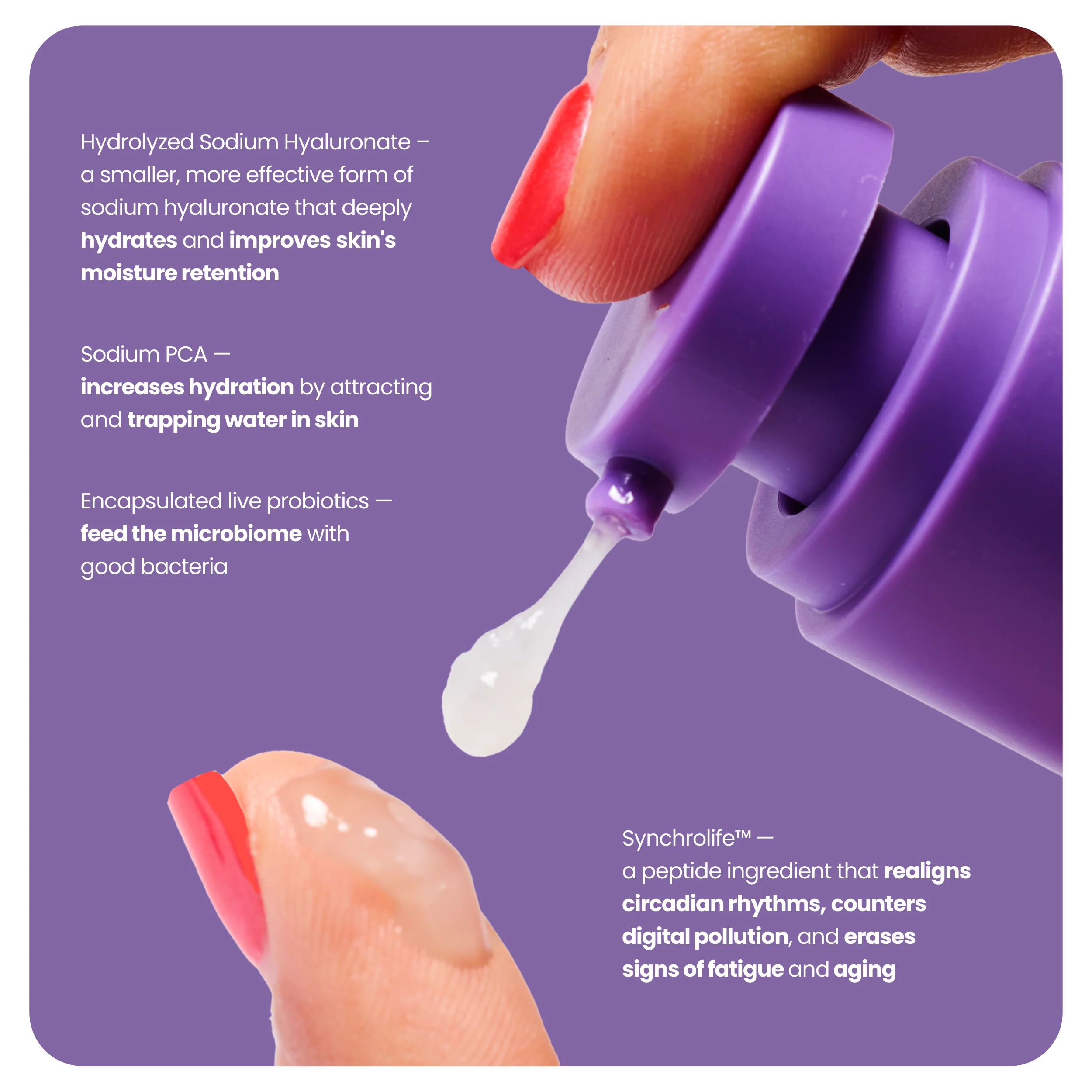 Night Life "Live" Probiotic + HA Serum - Image 4