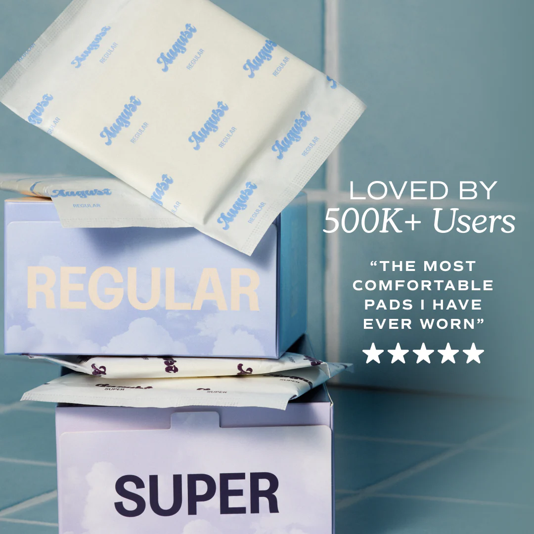 Period Pads with Wings – 100% Organic Cotton, Unscented - Image 9
