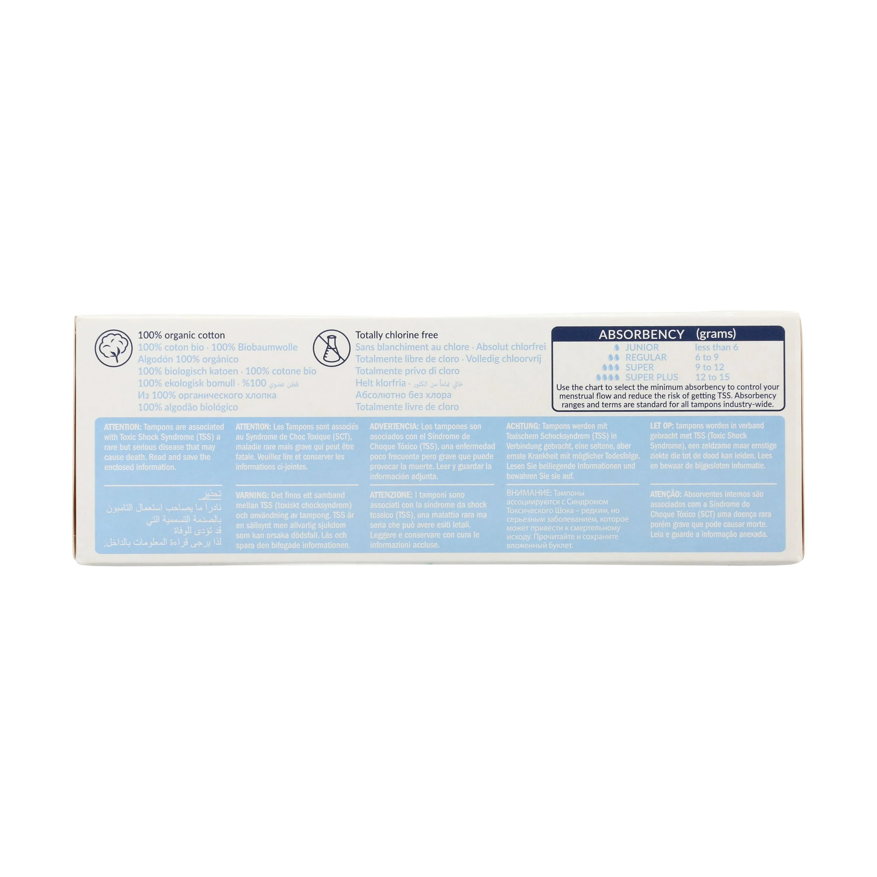 Non Applicator Super Plus Tampons - Image 3