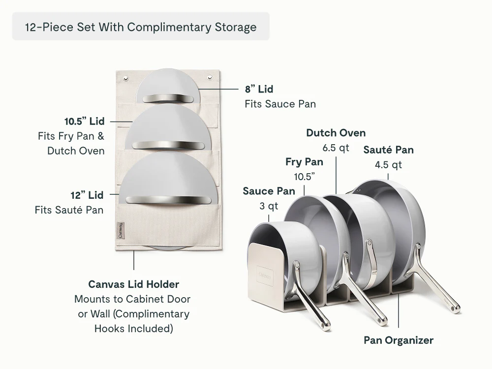 Nonstick Ceramic Cookware Set - Image 28