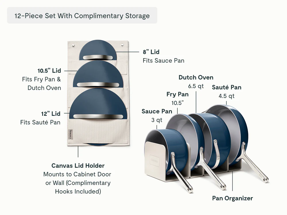Nonstick Ceramic Cookware Set - Image 30