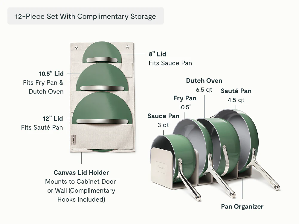 Nonstick Ceramic Cookware Set - Image 32
