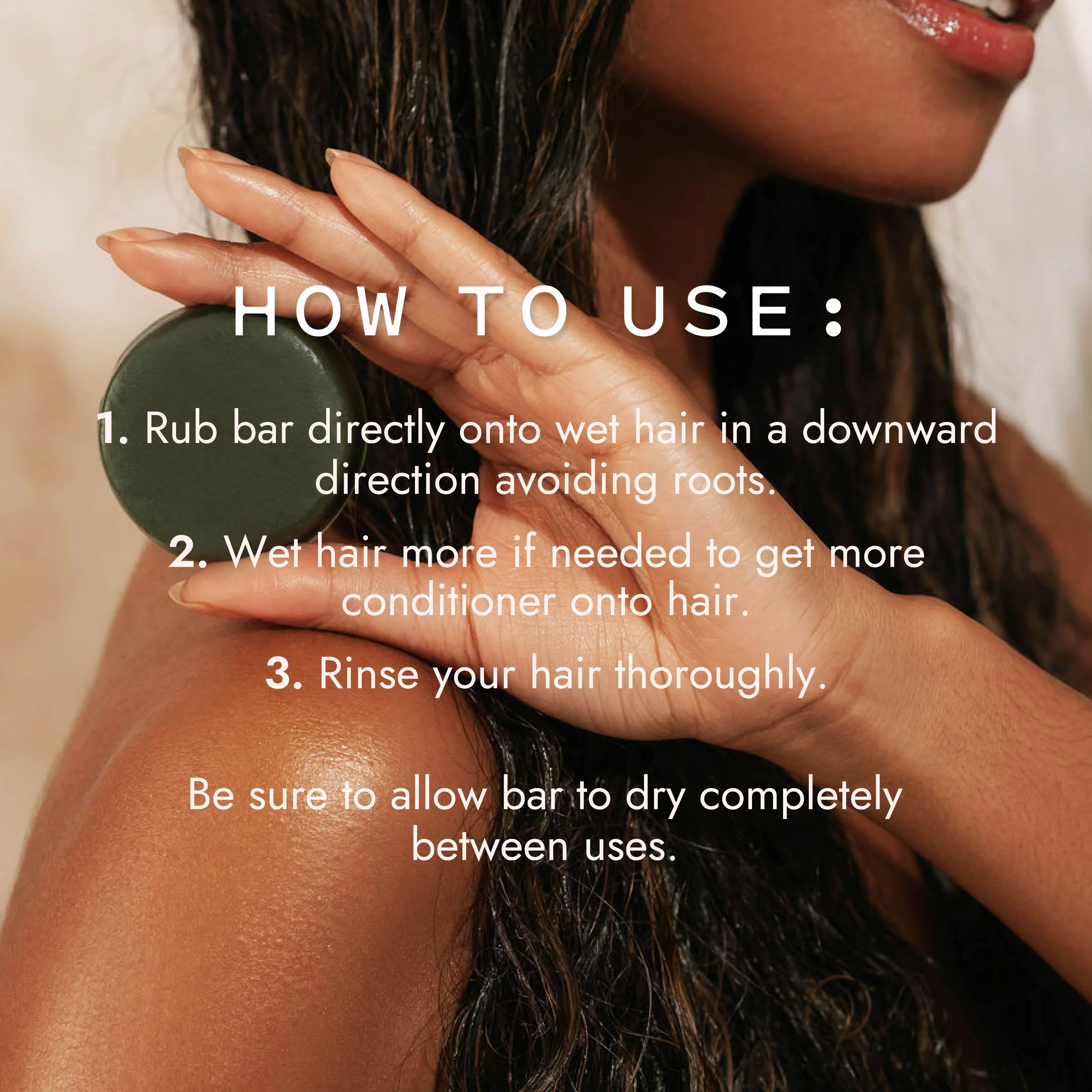 Nourishing Conditioner Bar for Balanced/Normal Hair - Image 7