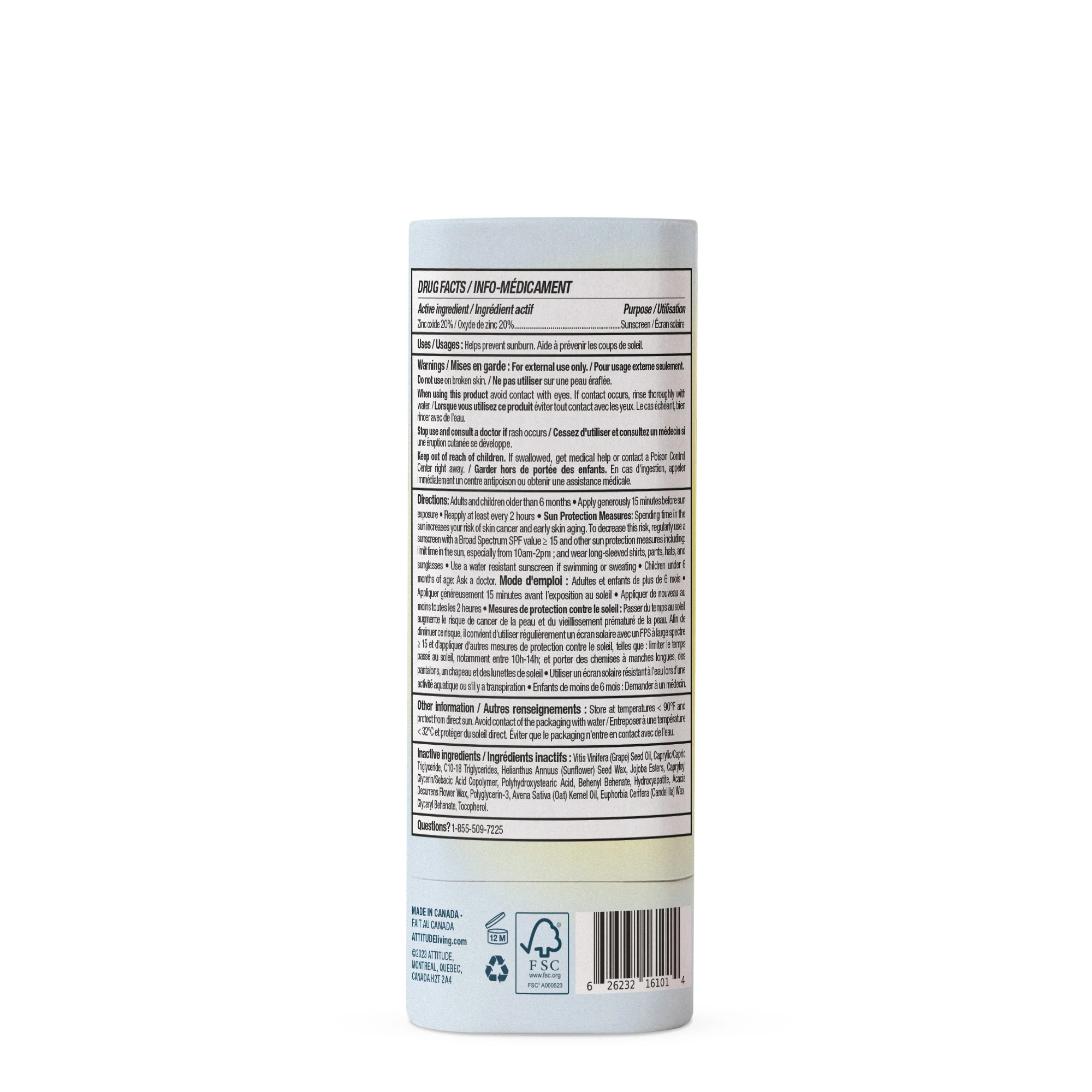 oatmeal sensitive natural Sunscreen Stick SPF30 - Image 2