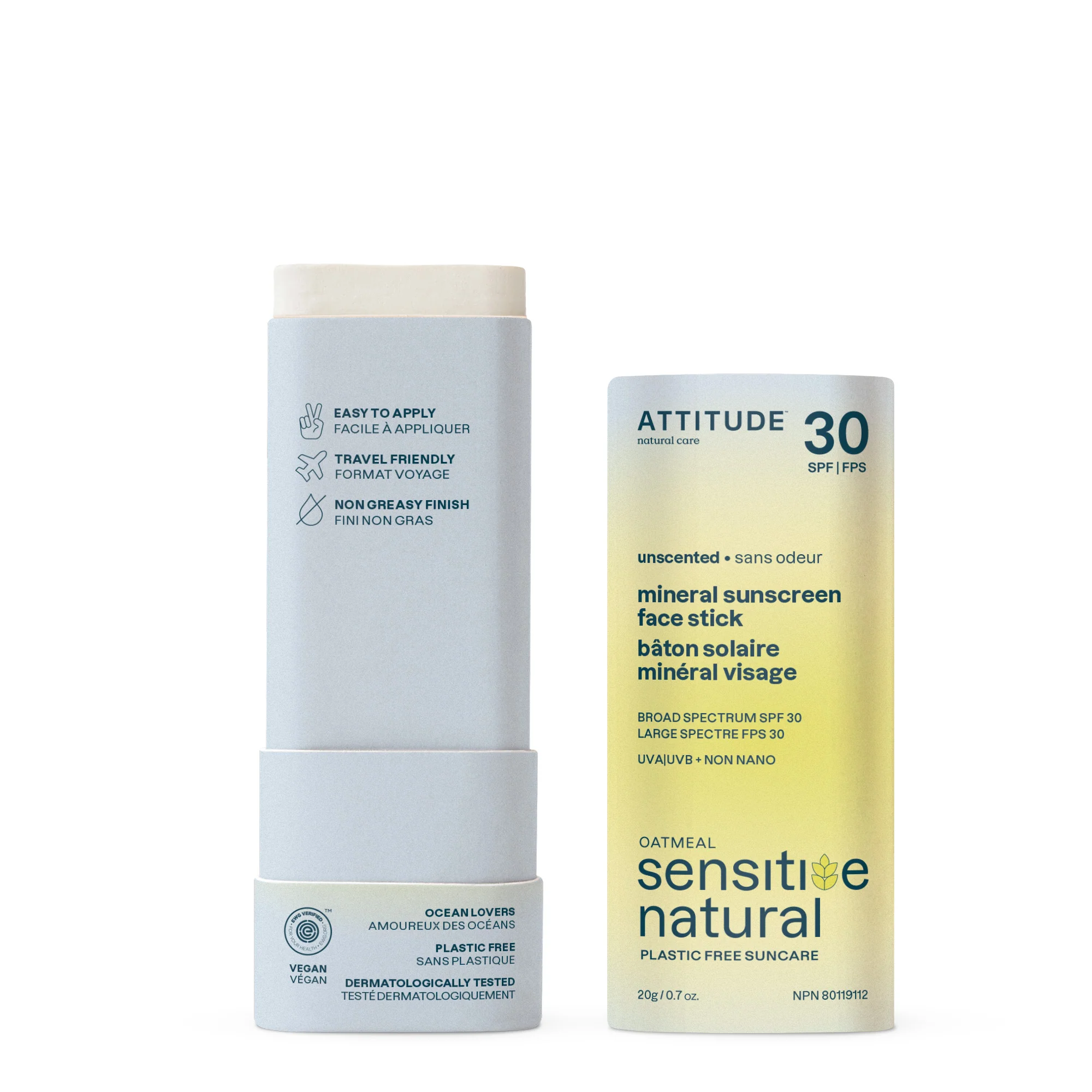 oatmeal sensitive natural Sunscreen Stick SPF30 - Image 3