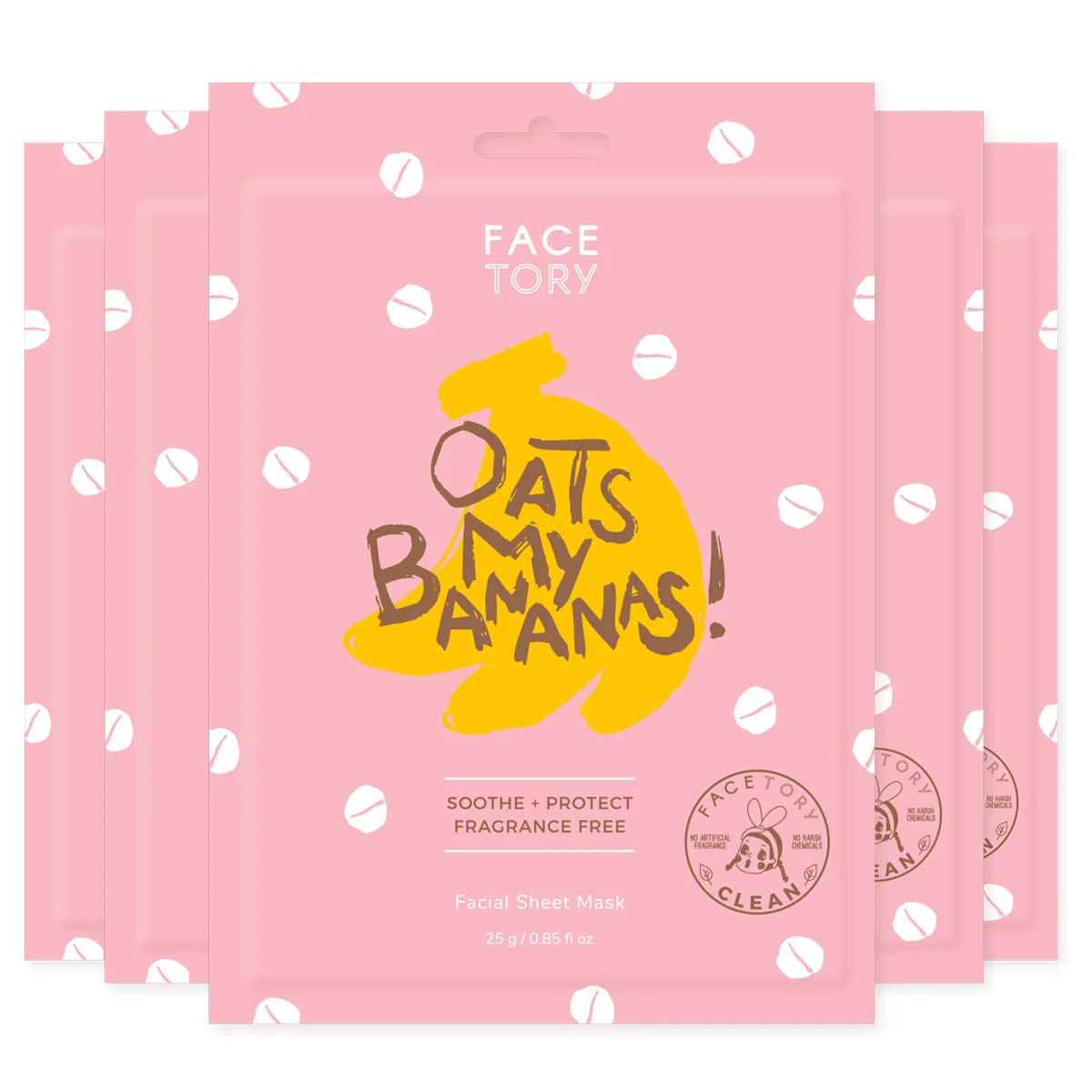 Oats My Bananas Sheet CALMING Mask