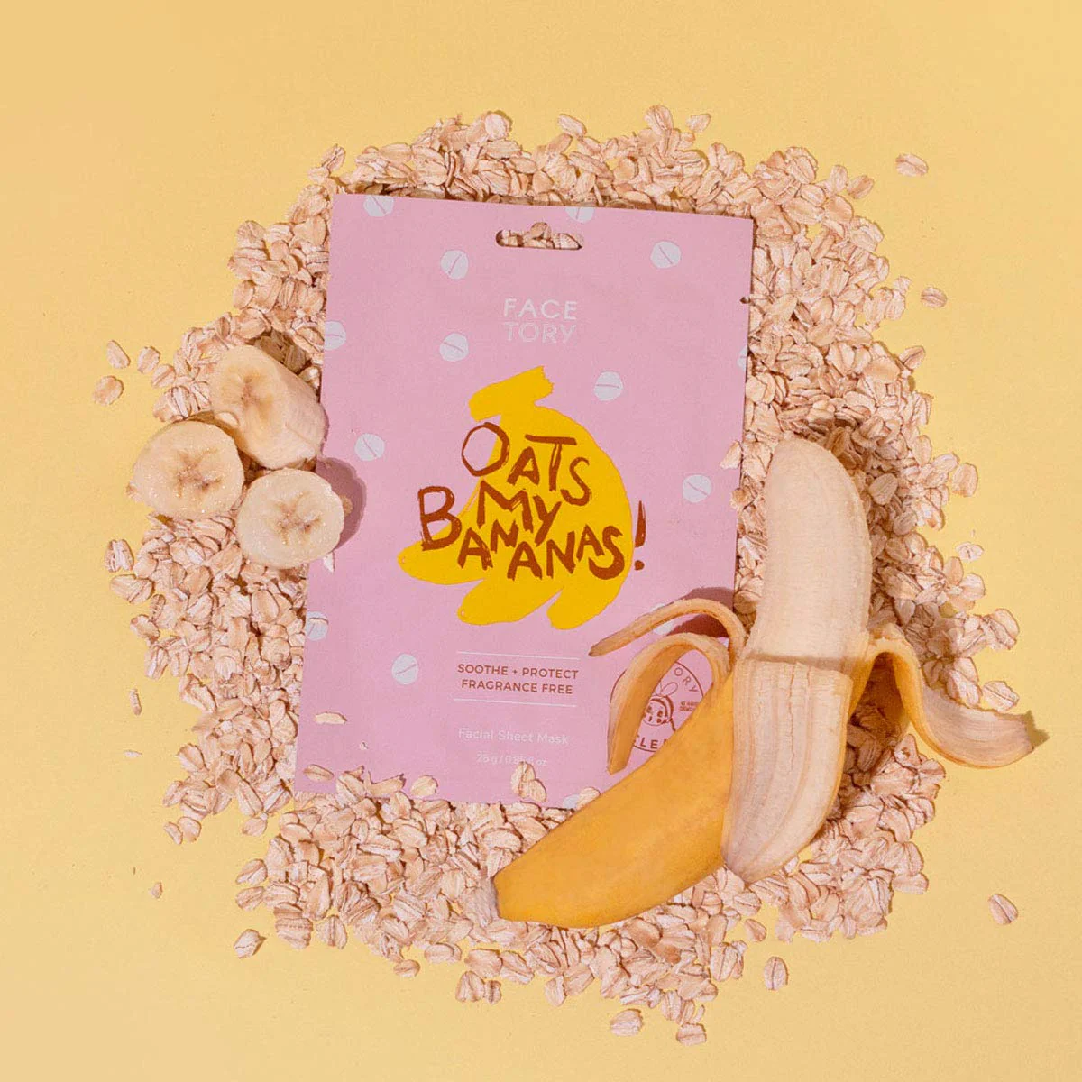 Oats My Bananas Sheet CALMING Mask - Image 7