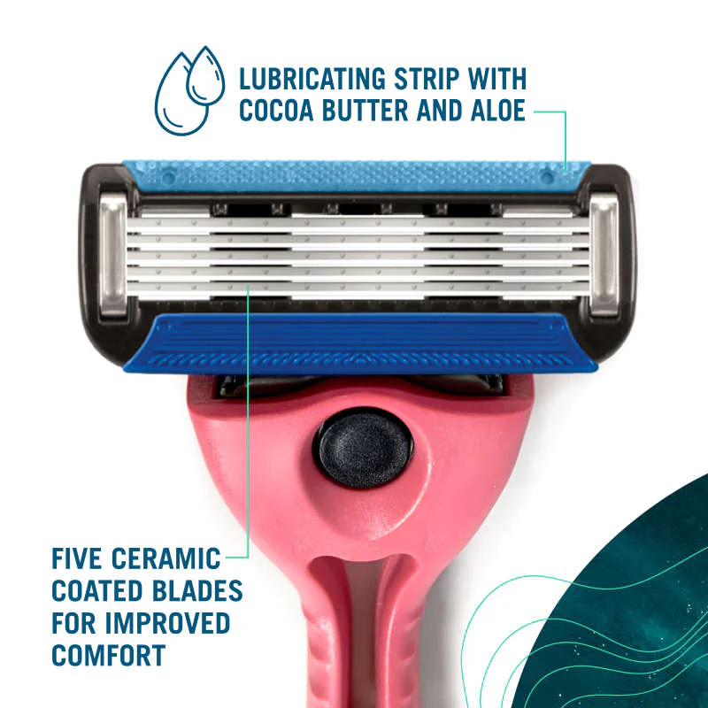 Shave 5 Replacement Blades (Fits Preserve Shave 5 and POPi Shave 5) - Image 3