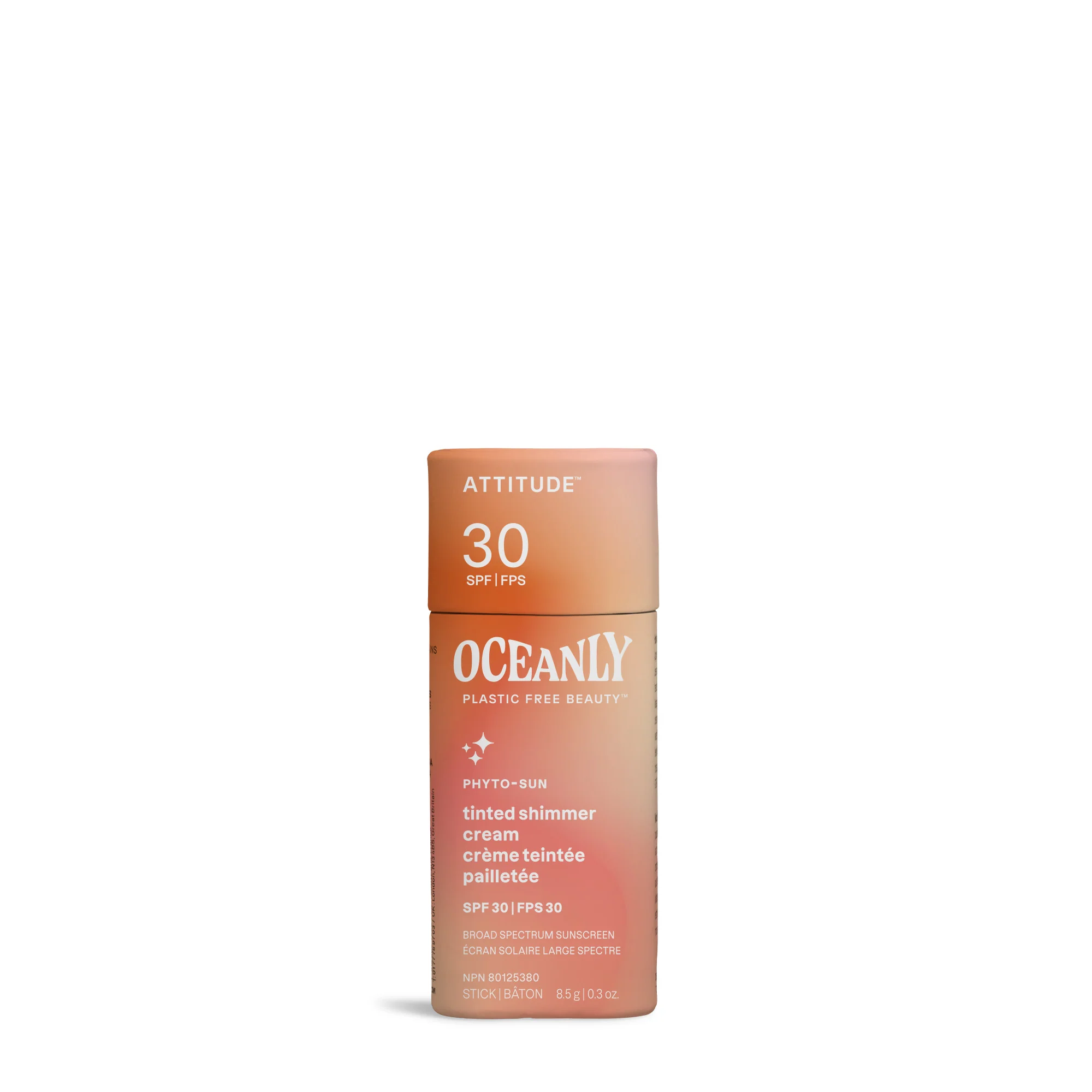 Oceanly PHYTO-SUN Tinted, Shimmer Face Sunscreen Cream SPF 30 - Image 2