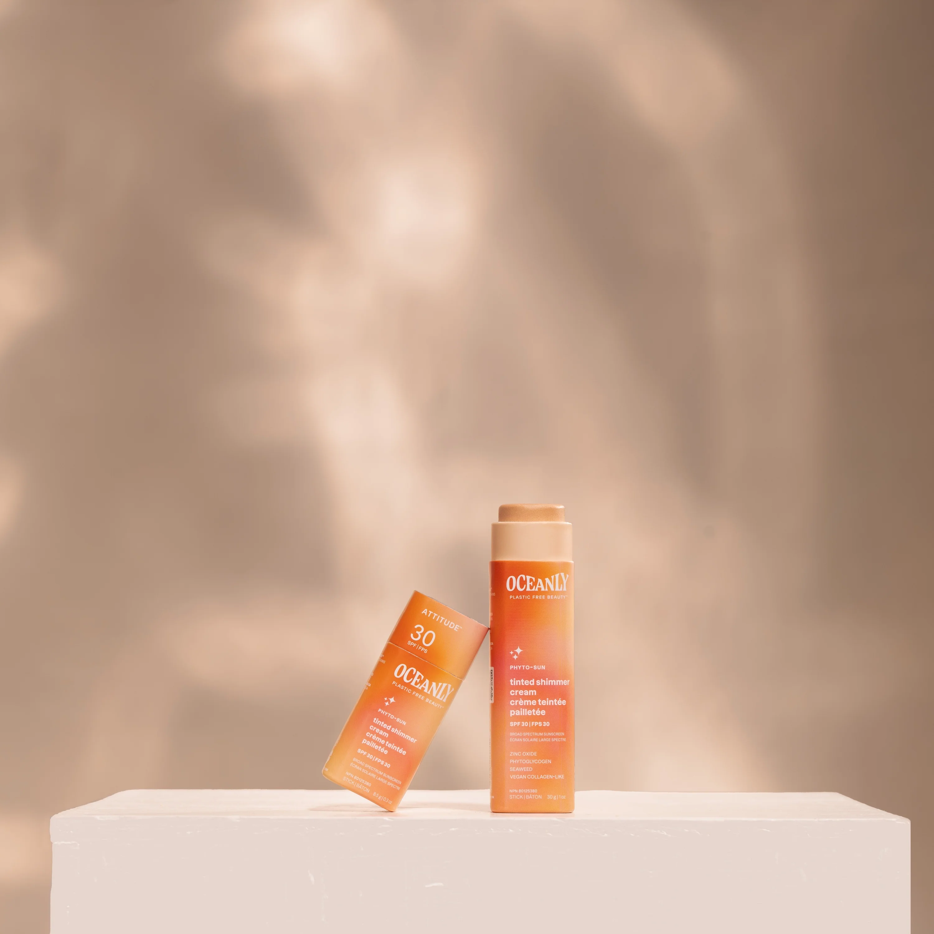 Oceanly PHYTO-SUN Tinted, Shimmer Face Sunscreen Cream SPF 30 - Image 7