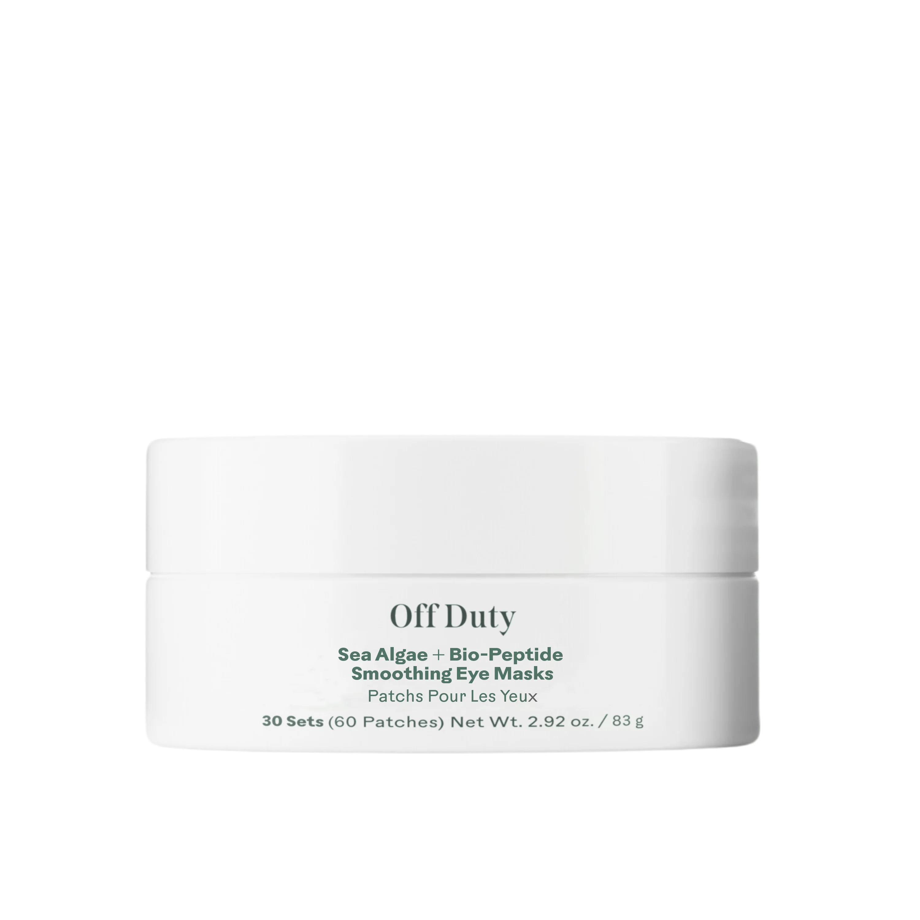 OffDutyâ„¢ Sea Algae + Bio-Peptide Smoothing Eye Masks