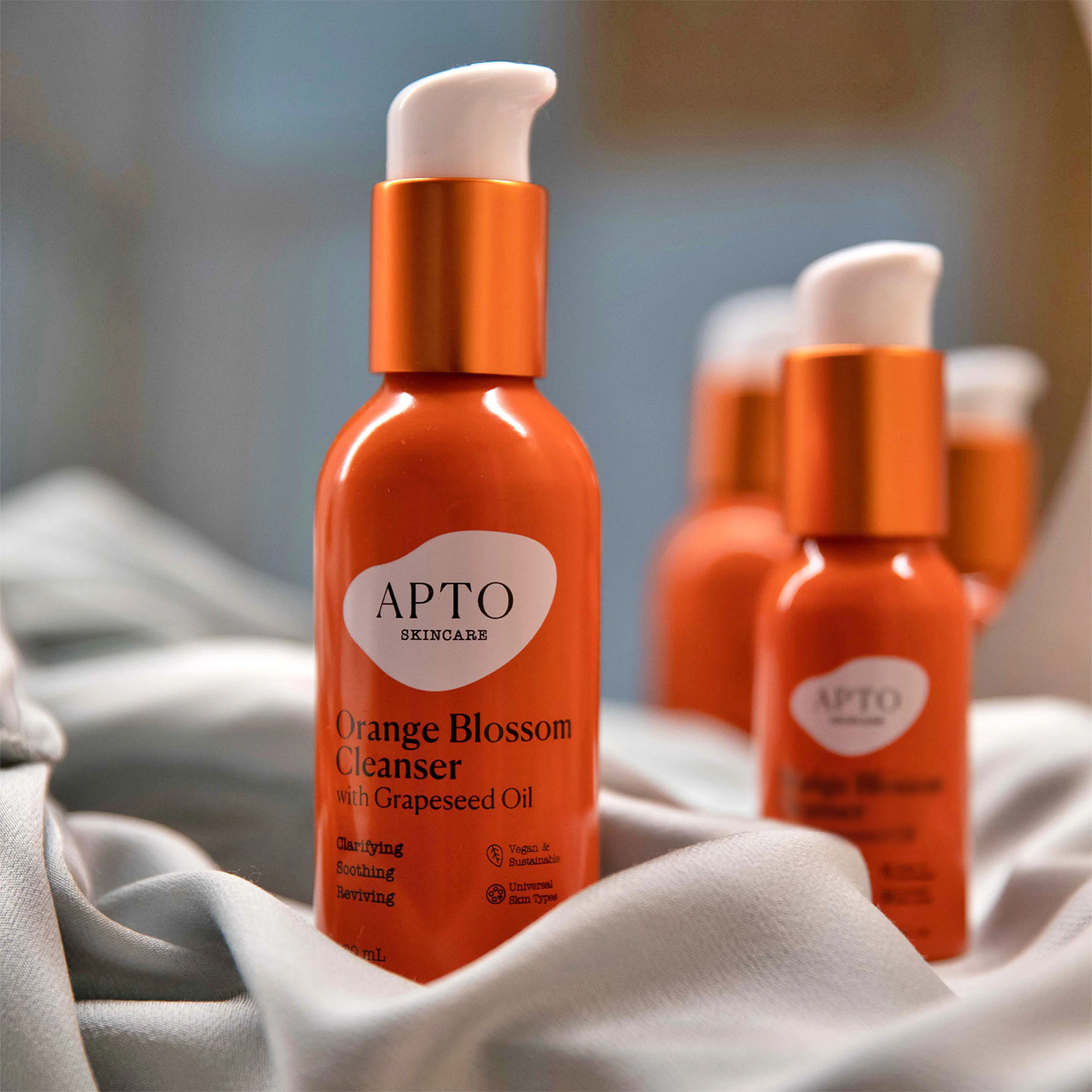 Orange Blossom Cleanser with Grapeseed Oil, Lightly Foaming Face Wash - Image 5