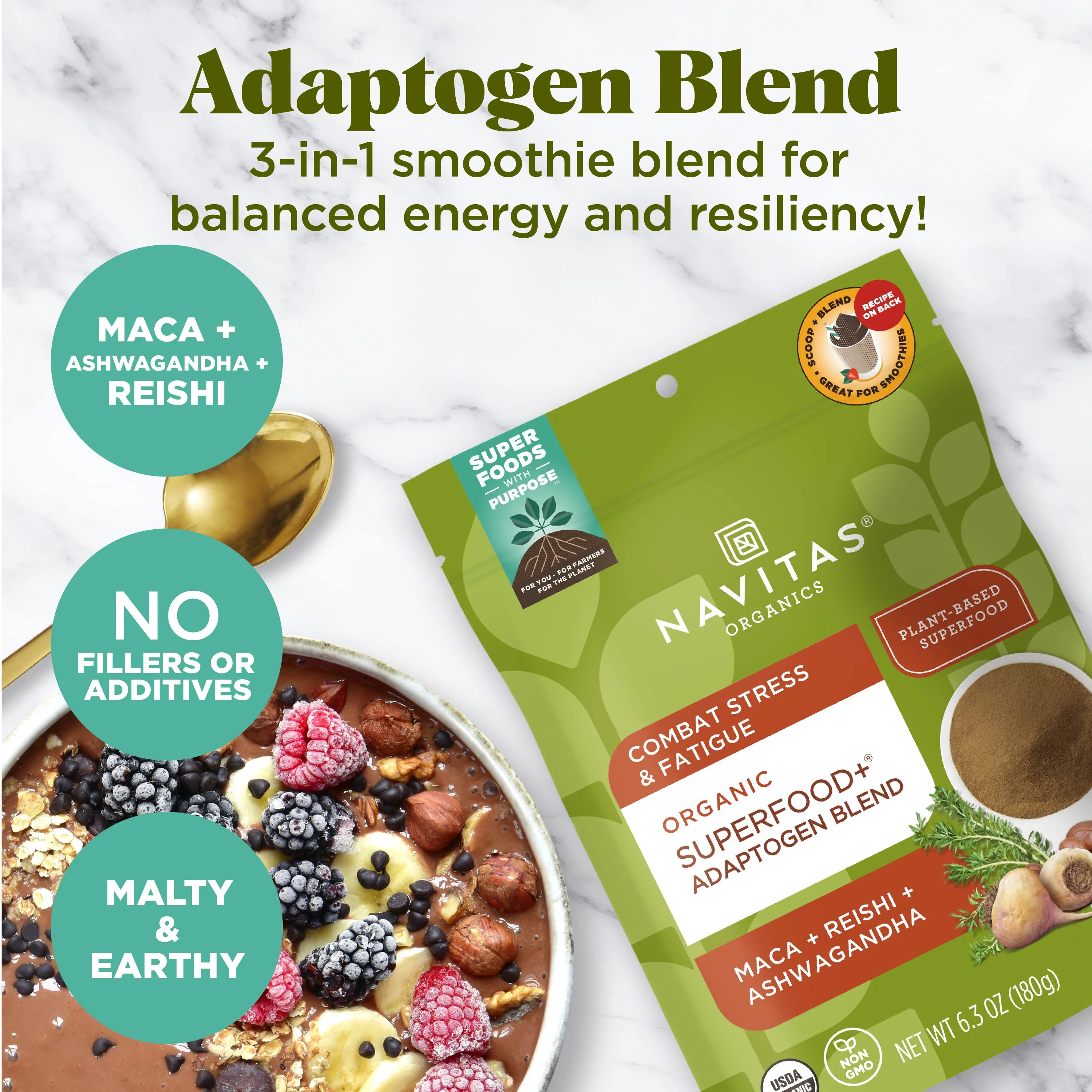 Organic Adaptogen Blend - Image 3