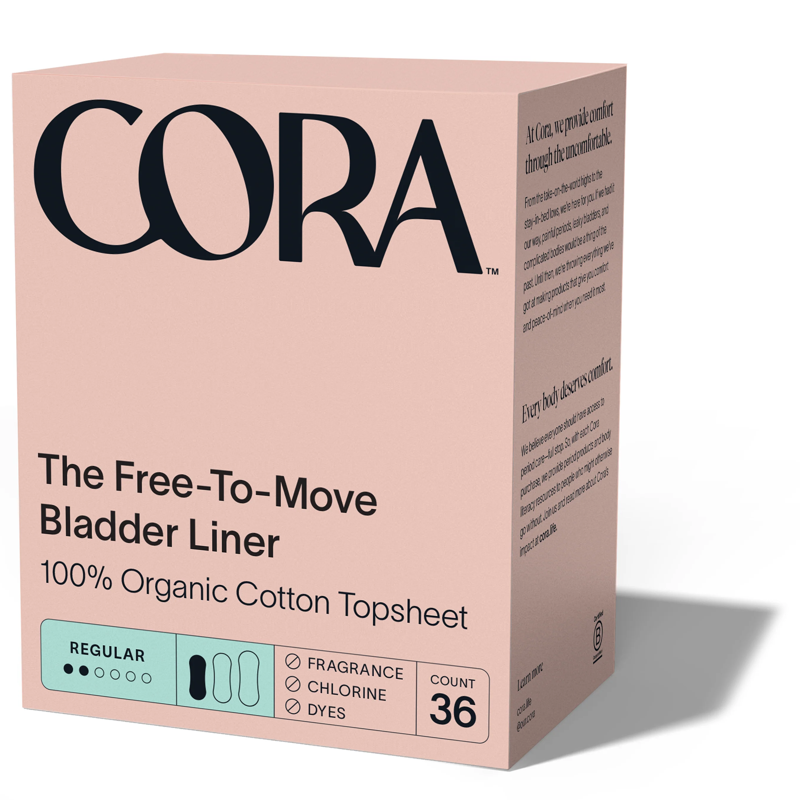 Free-To-Move Bladder Control Liners – Ultra Thin Organic Cotton - Image 5