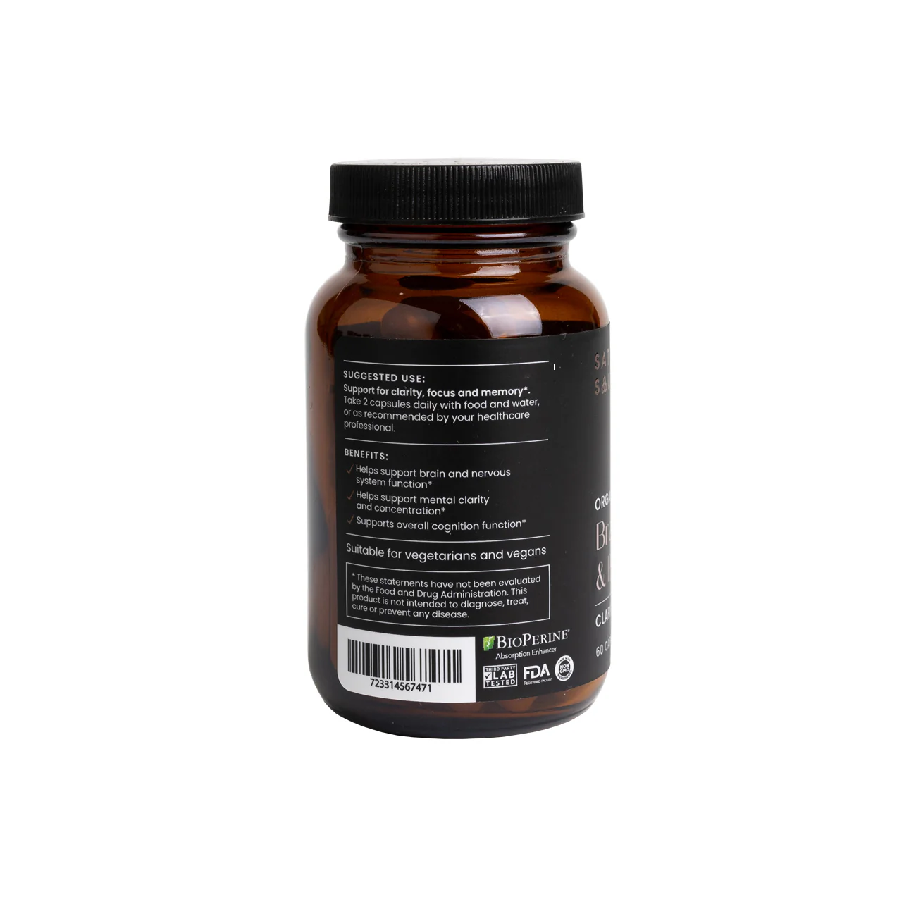 Organic Brahmi & Bioperine - For Clarity and Focus - Image 8
