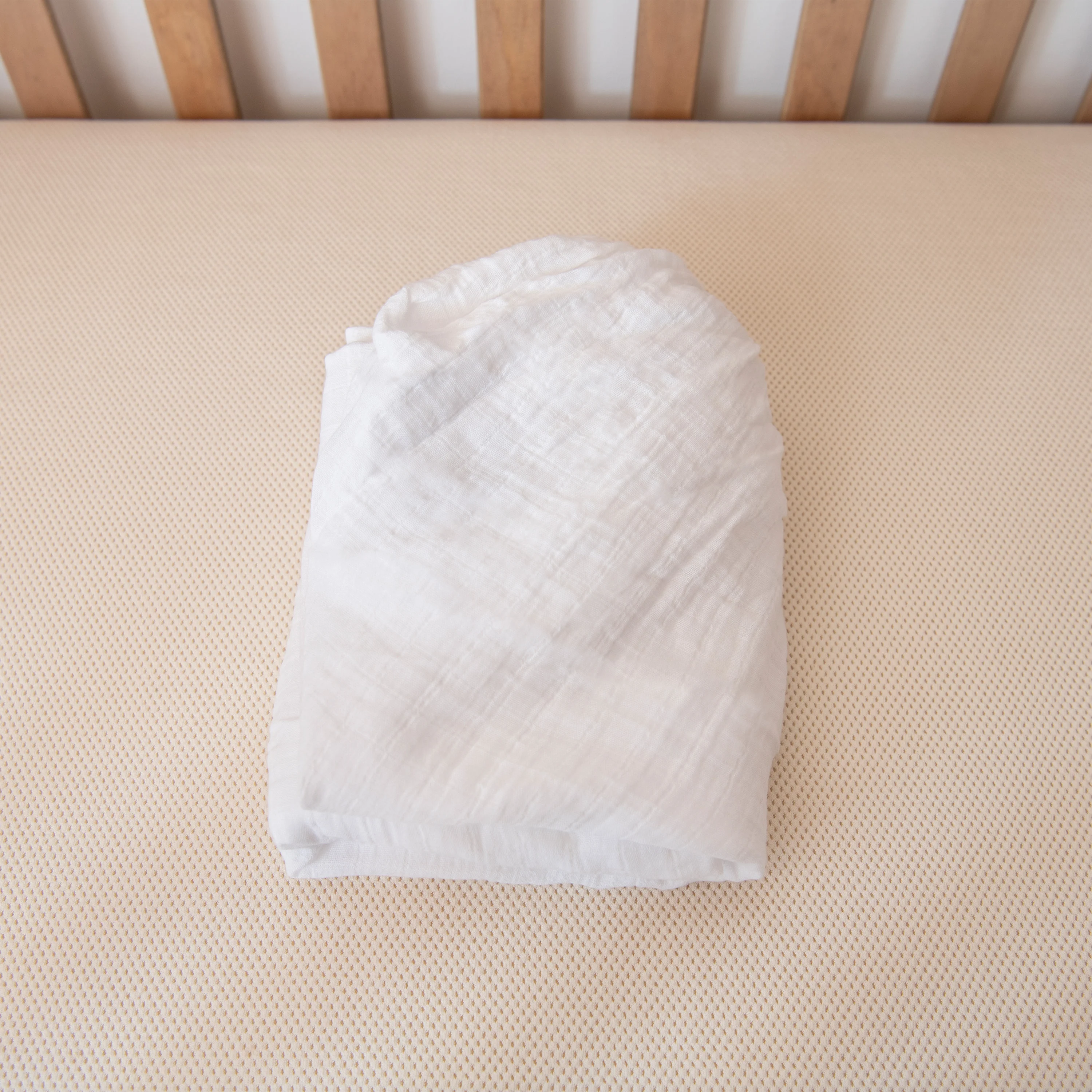 Organic Breathable Muslin Crib Sheets - Image 8