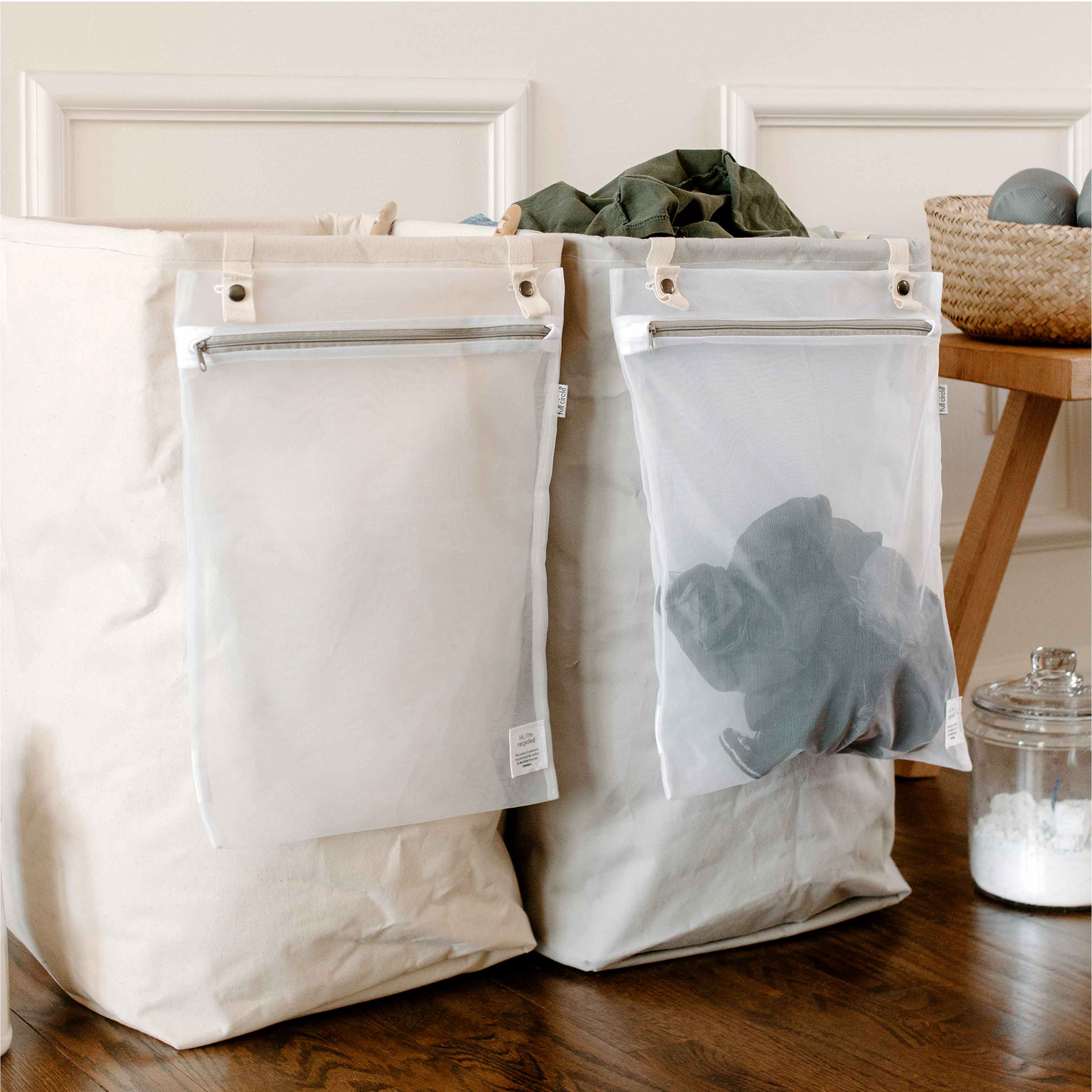 Organic Cotton Laundry Hamper - Image 3
