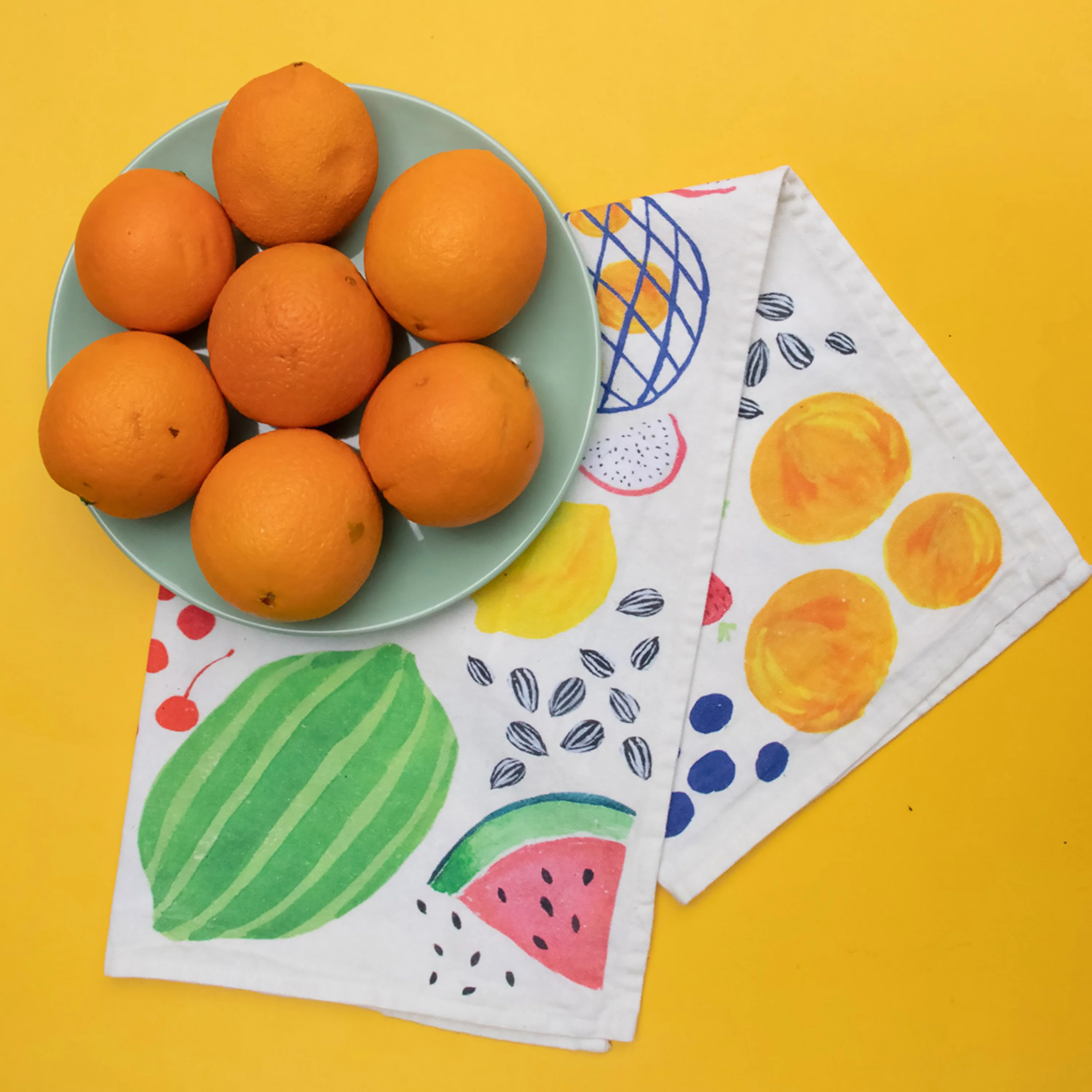 Organic Cotton Tea Towel - Image 4