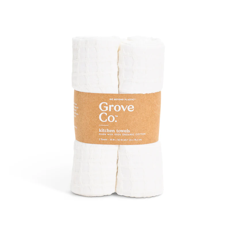 Organic Cotton Textured Kitchen Towels