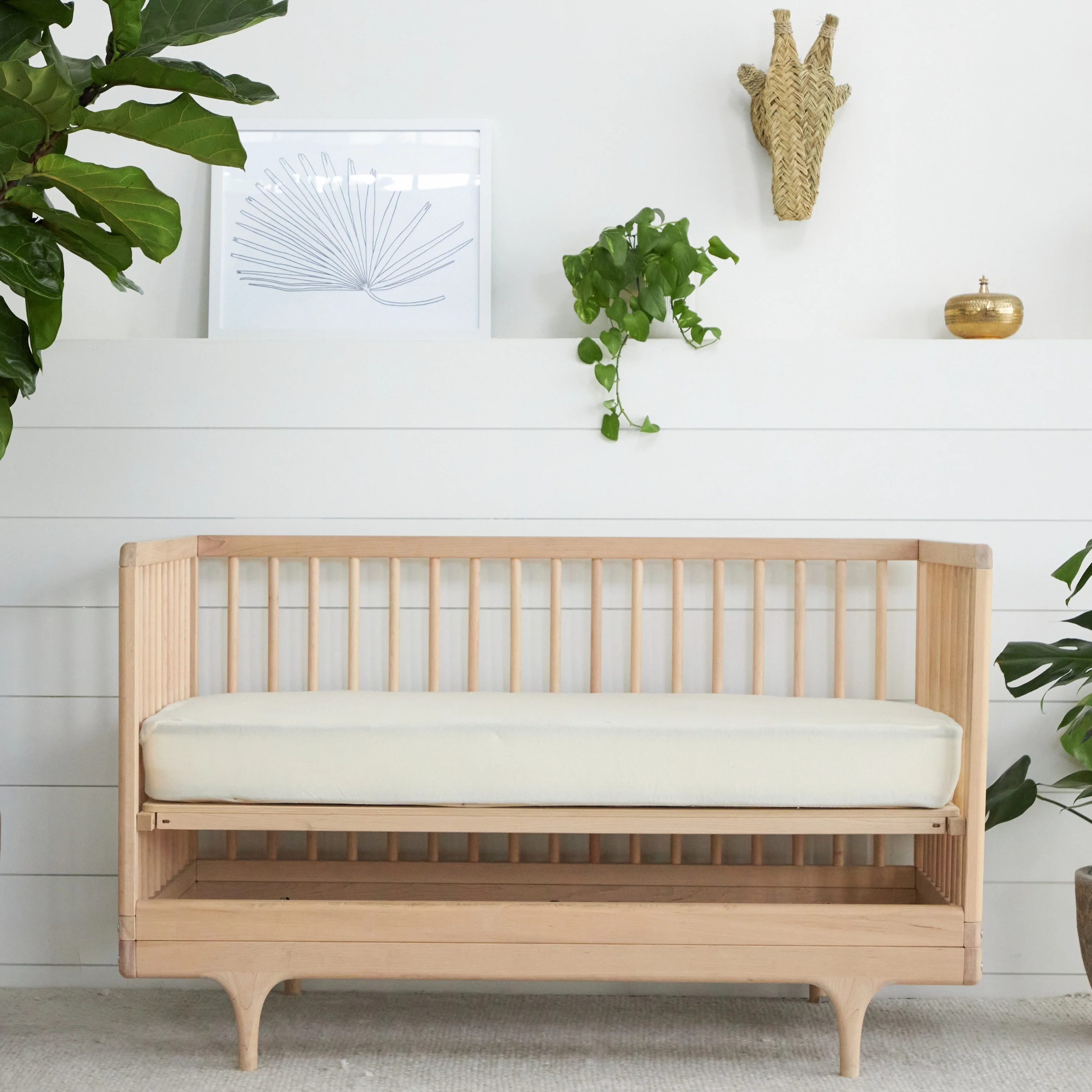 Organic Crib Waterproof Mattress Protector - Image 9