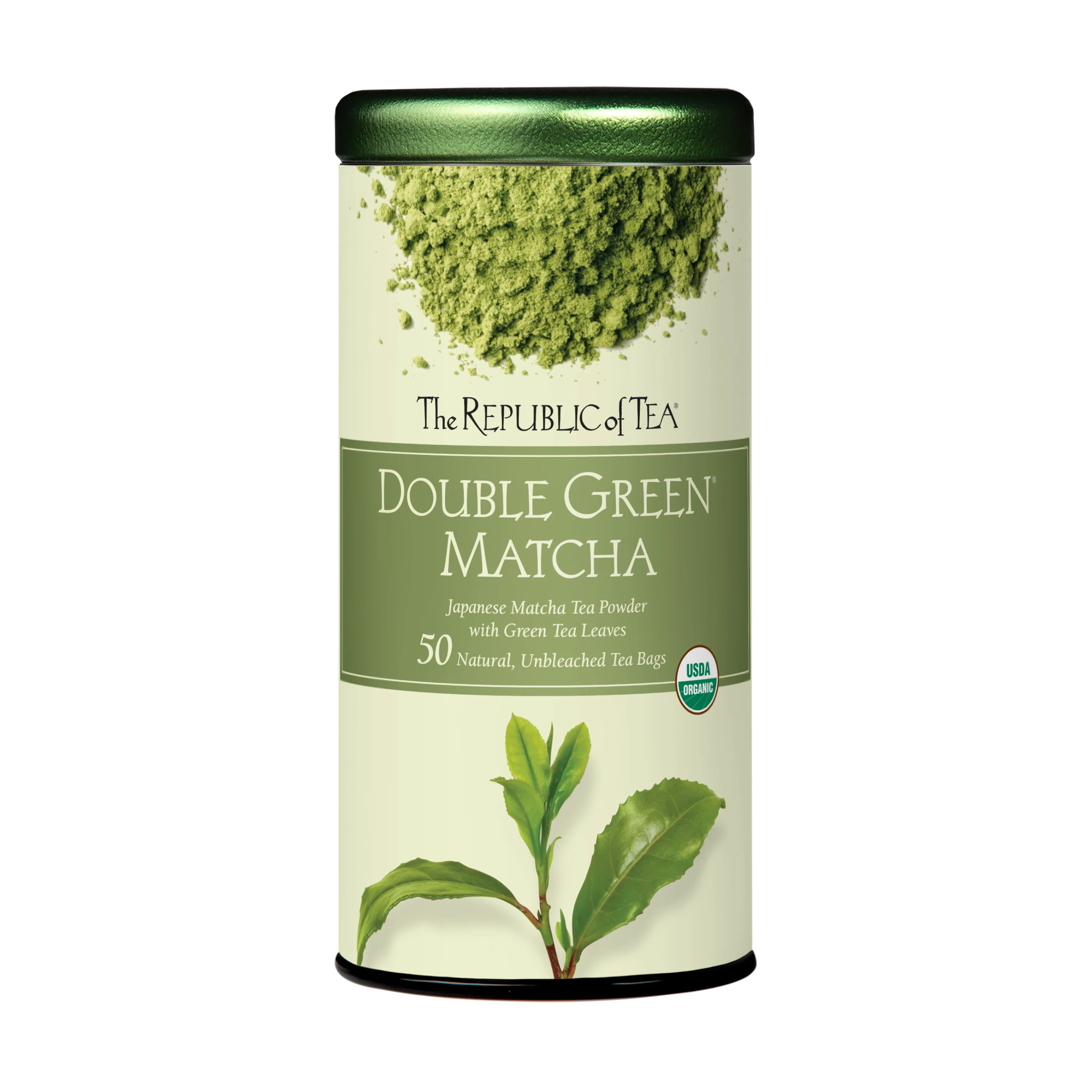 Organic Double Green Matcha Tea USDA