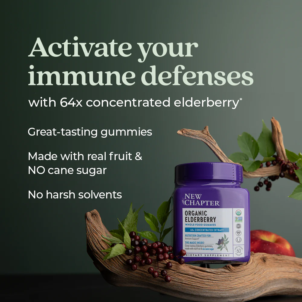 Elderberry Gummies, Organic Whole-Food Gummies for Immune Support - Image 9