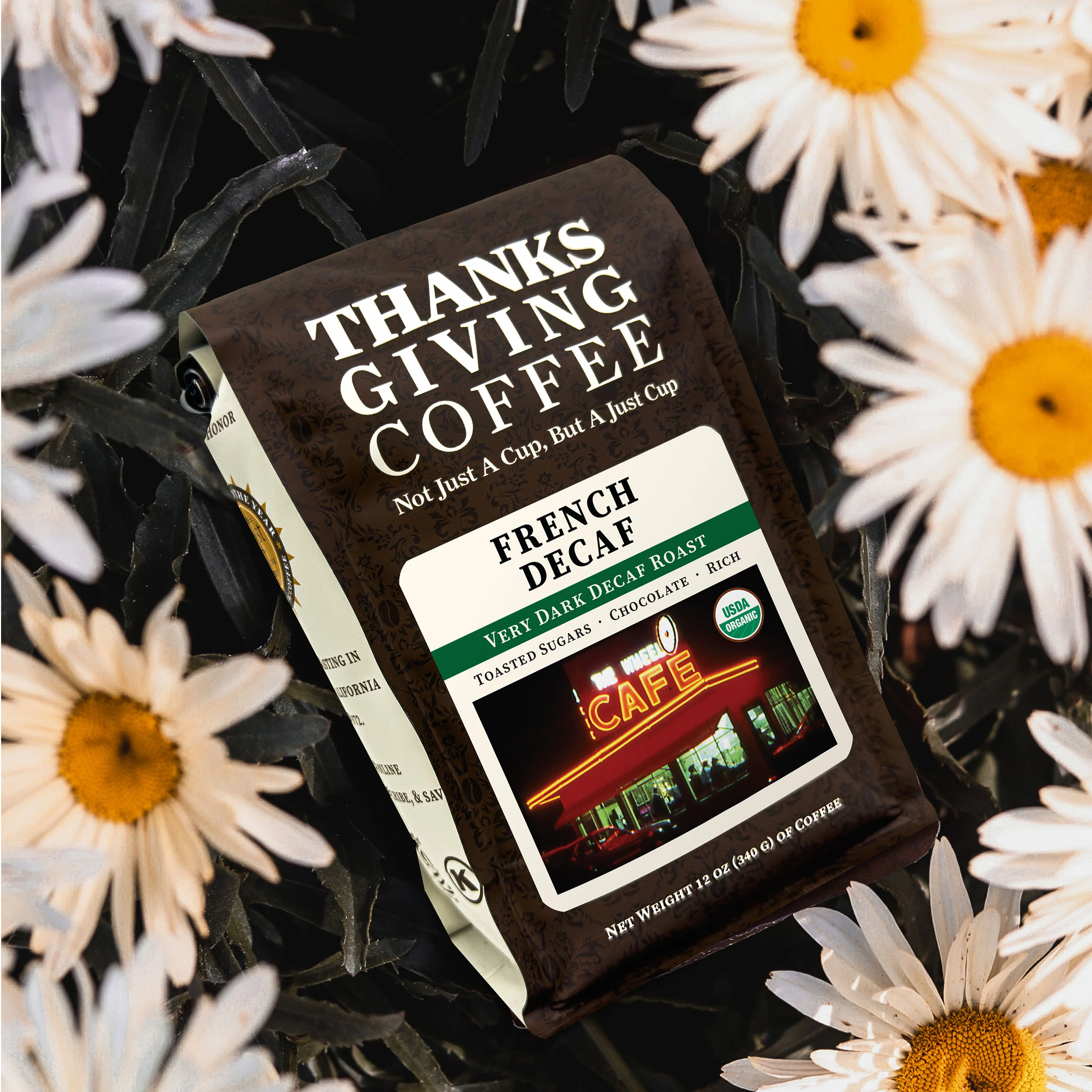 Organic French Decaf Whole Bean Coffee - Image 5