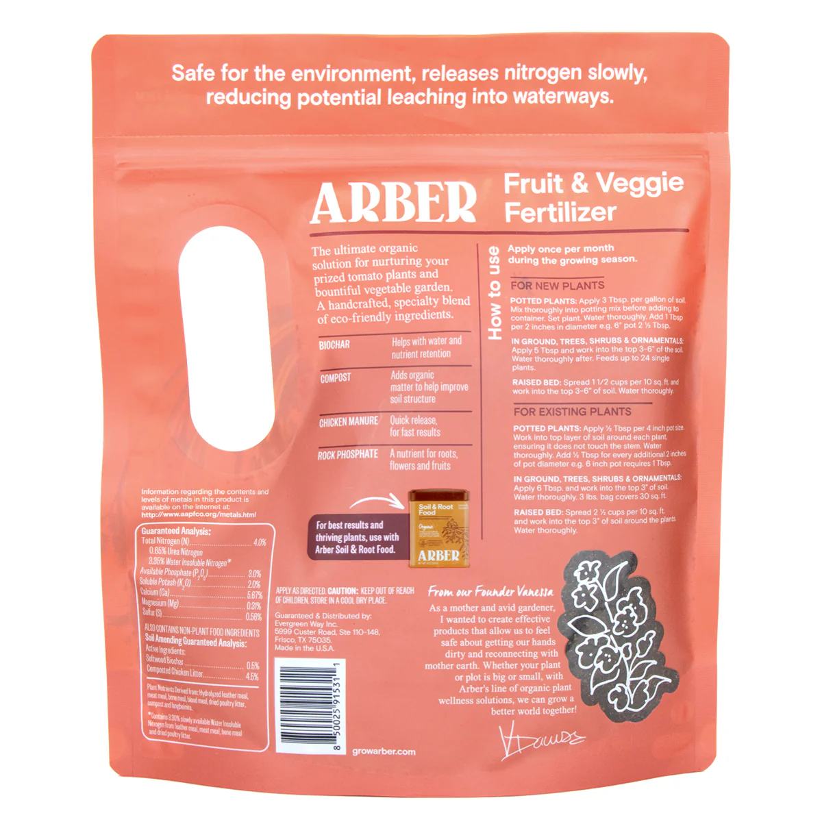 Organic Fruit & Veggie Fertilizer - Image 2