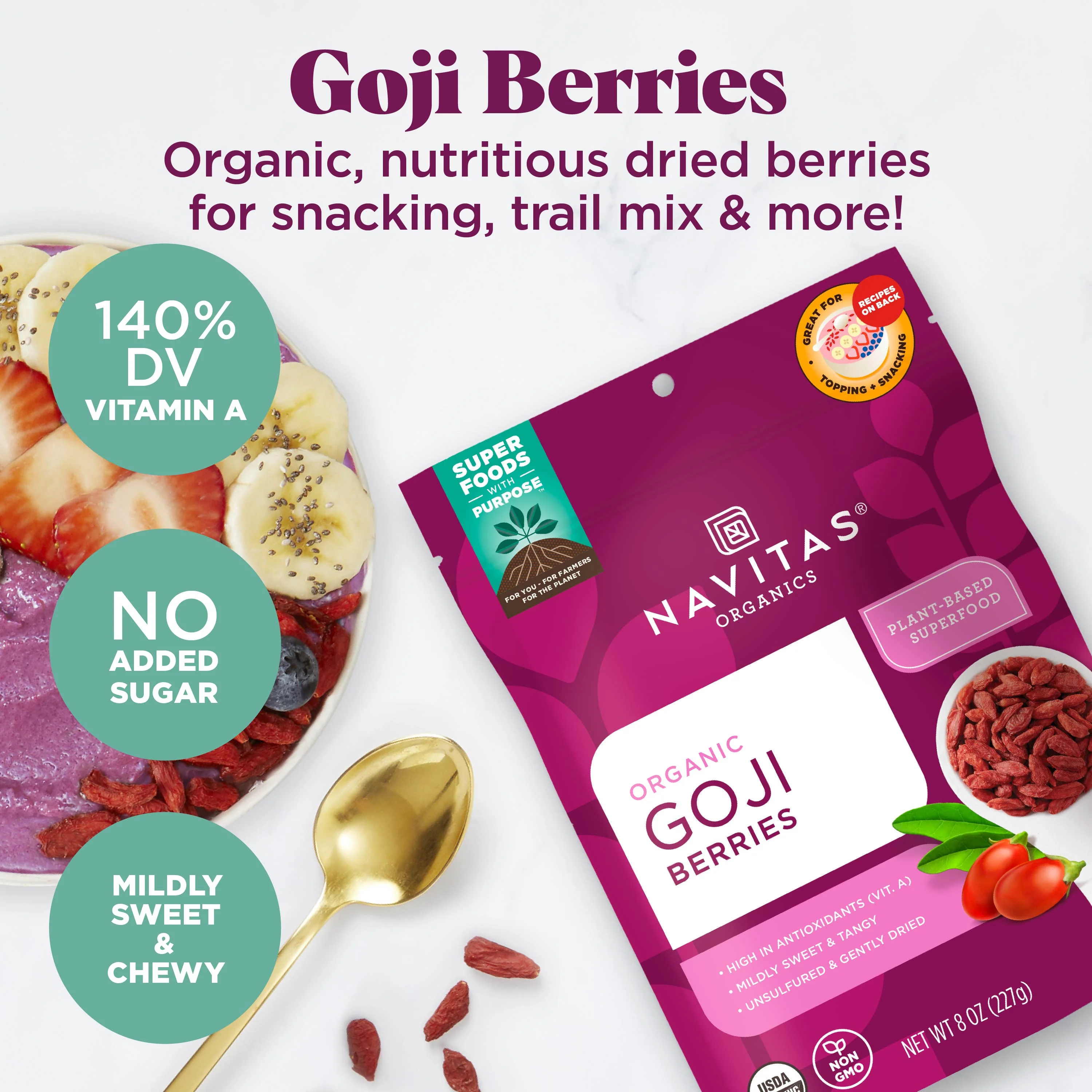 Organic Goji Berries - Image 3