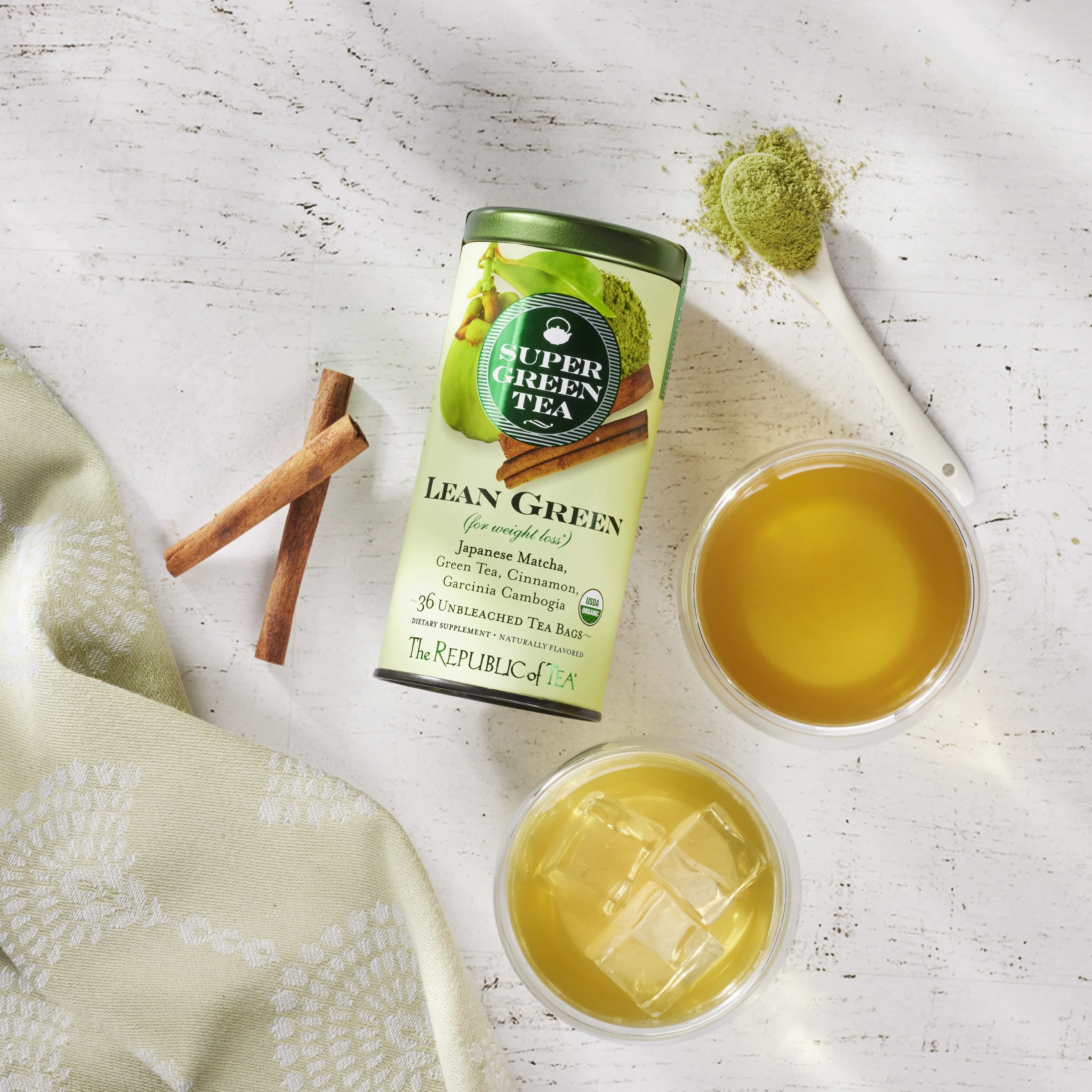 Organic Lean Green SuperGreen Tea - Image 2