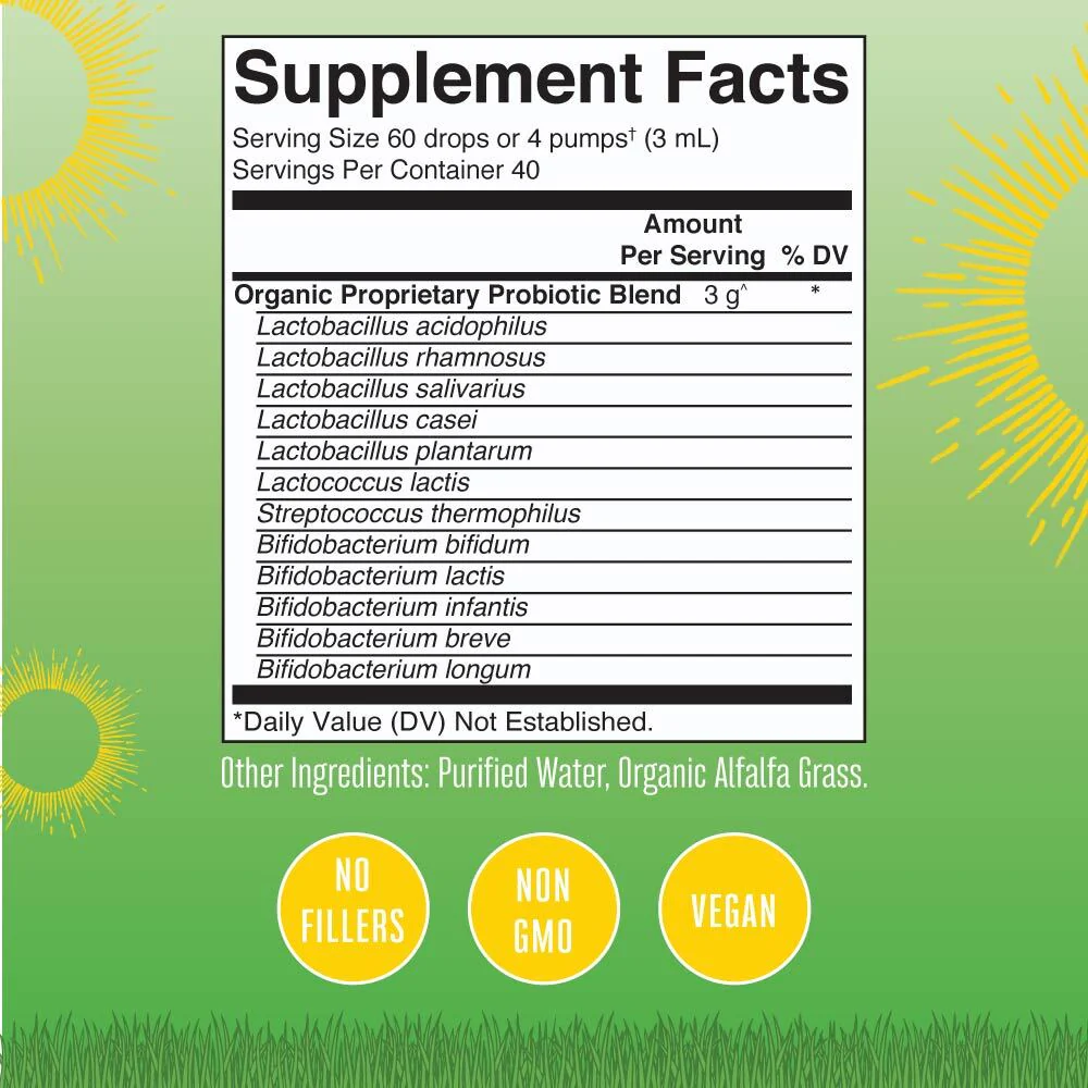 Organic Liquid Probiotics - Image 2