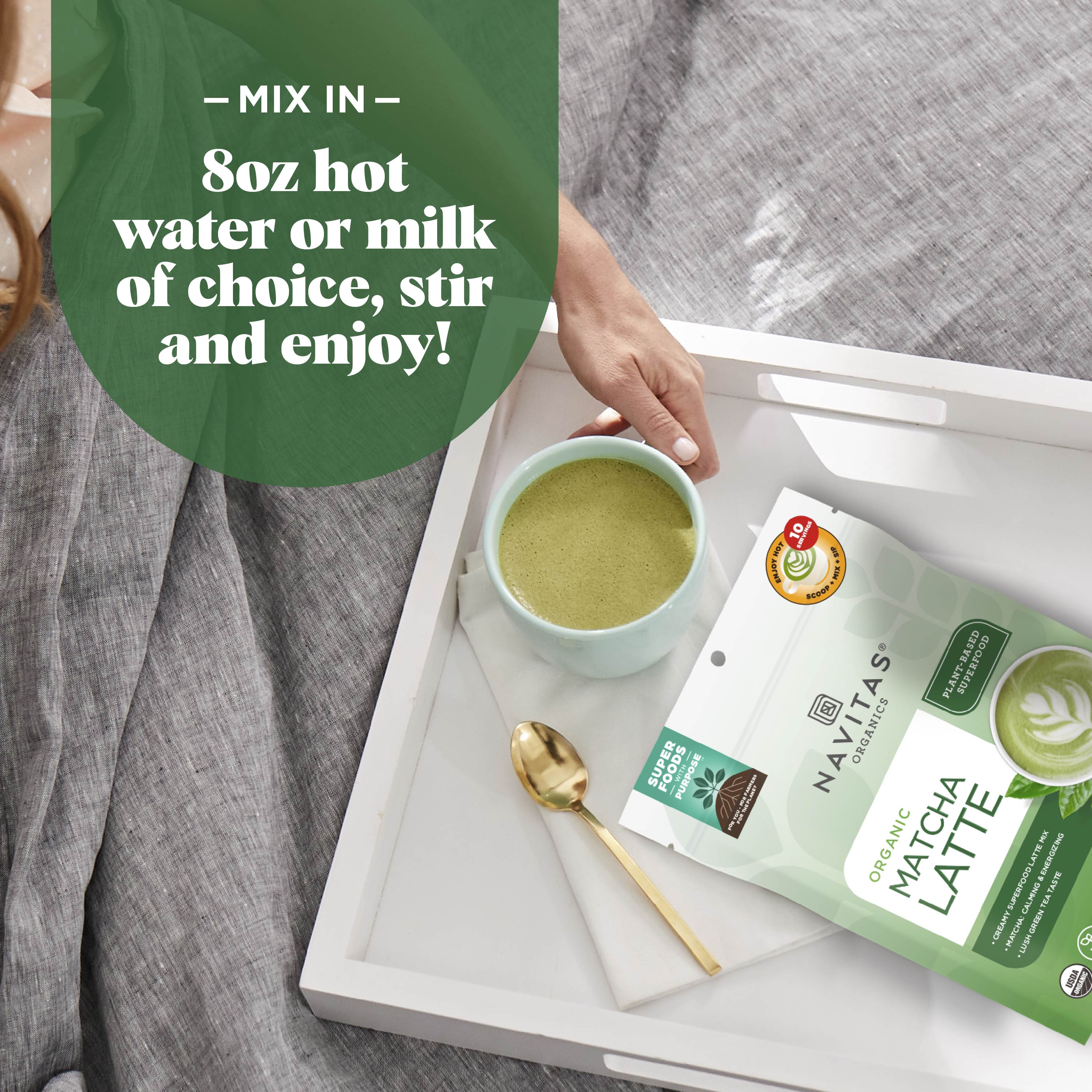 Organic Matcha Latte - Image 5