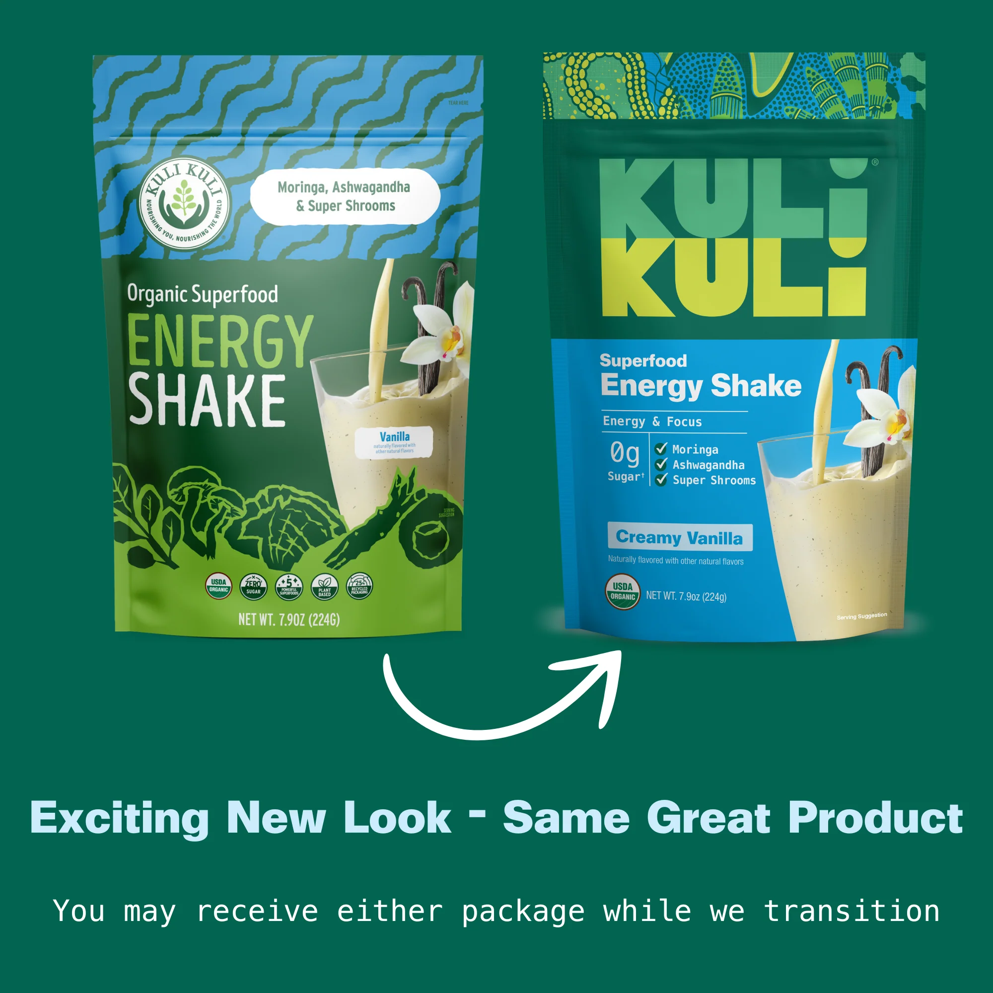 Organic Moringa Green Smoothie + Protein - Image 5