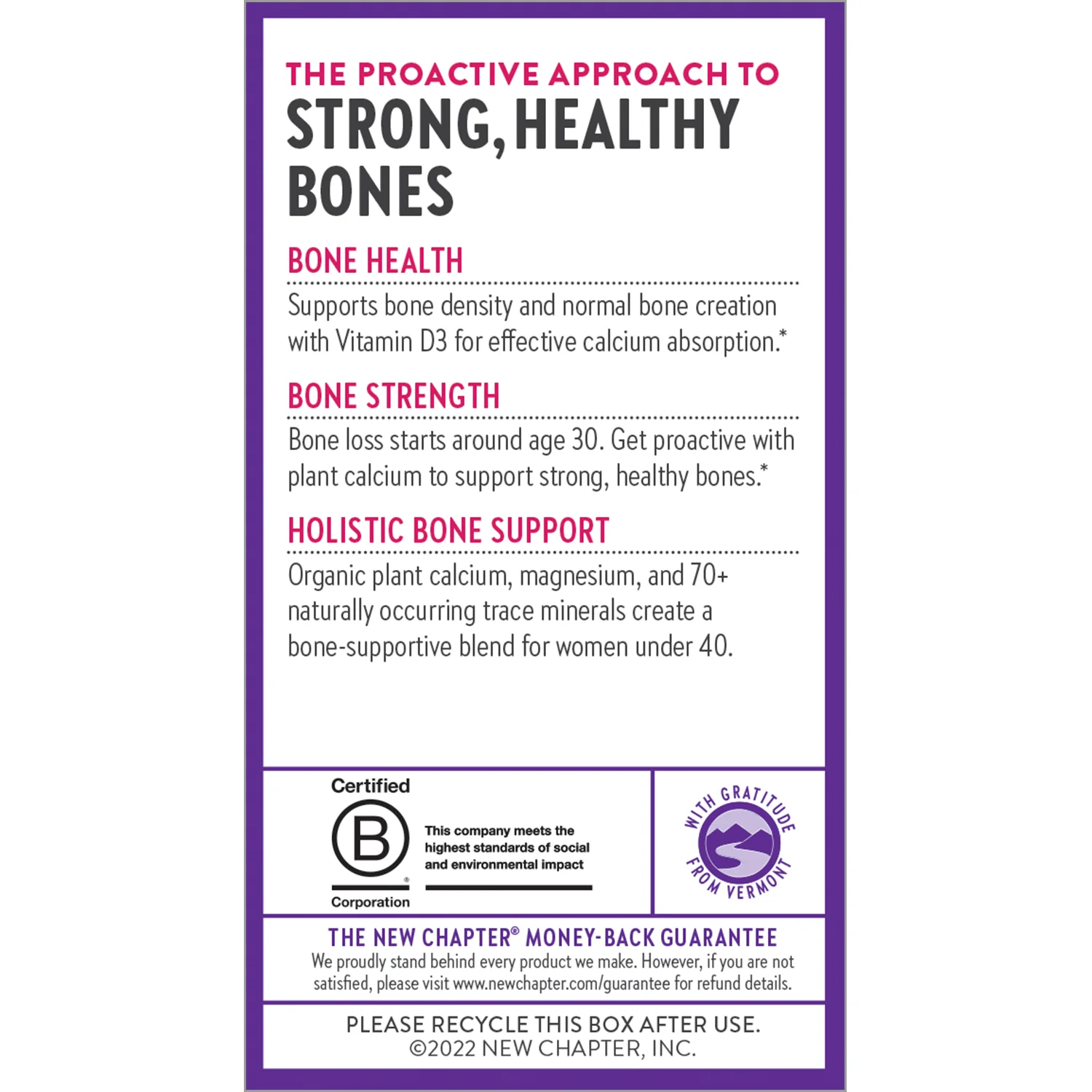 Organic Plant Calcium: Women Under 40 - Image 4
