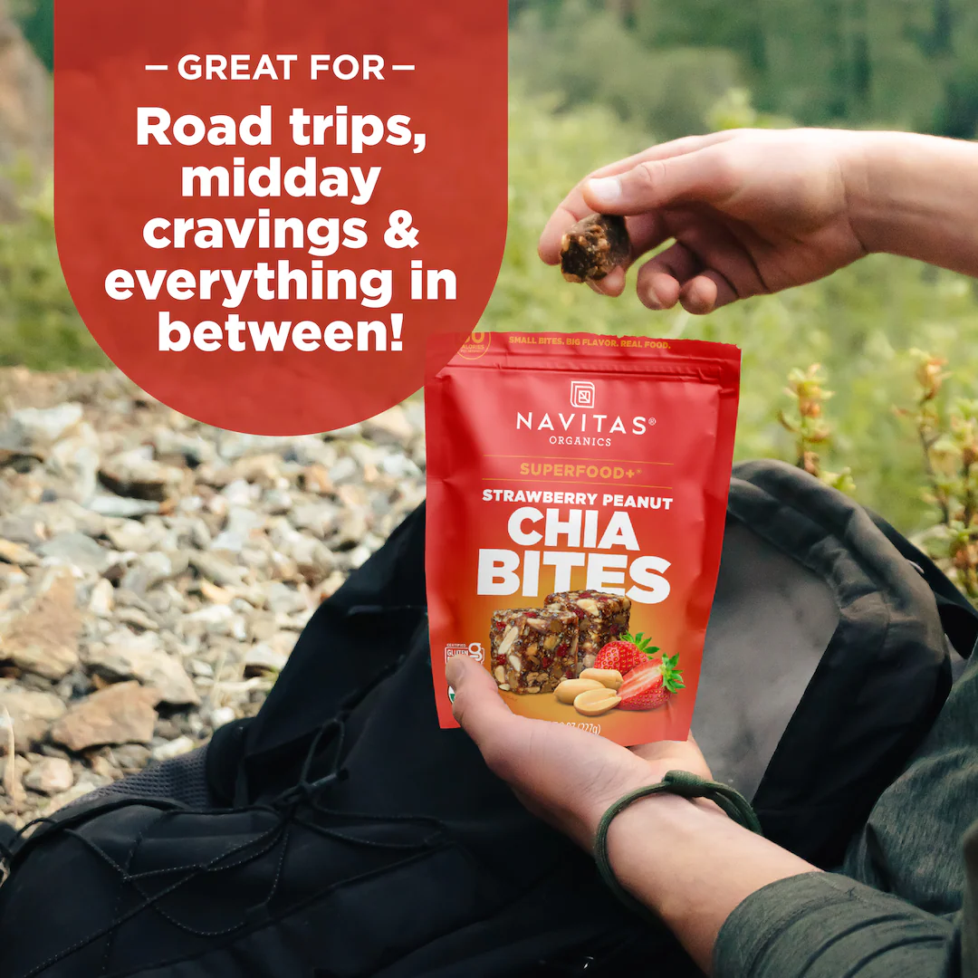 Superfood+ Strawberry Peanut Chia BITES - Image 5