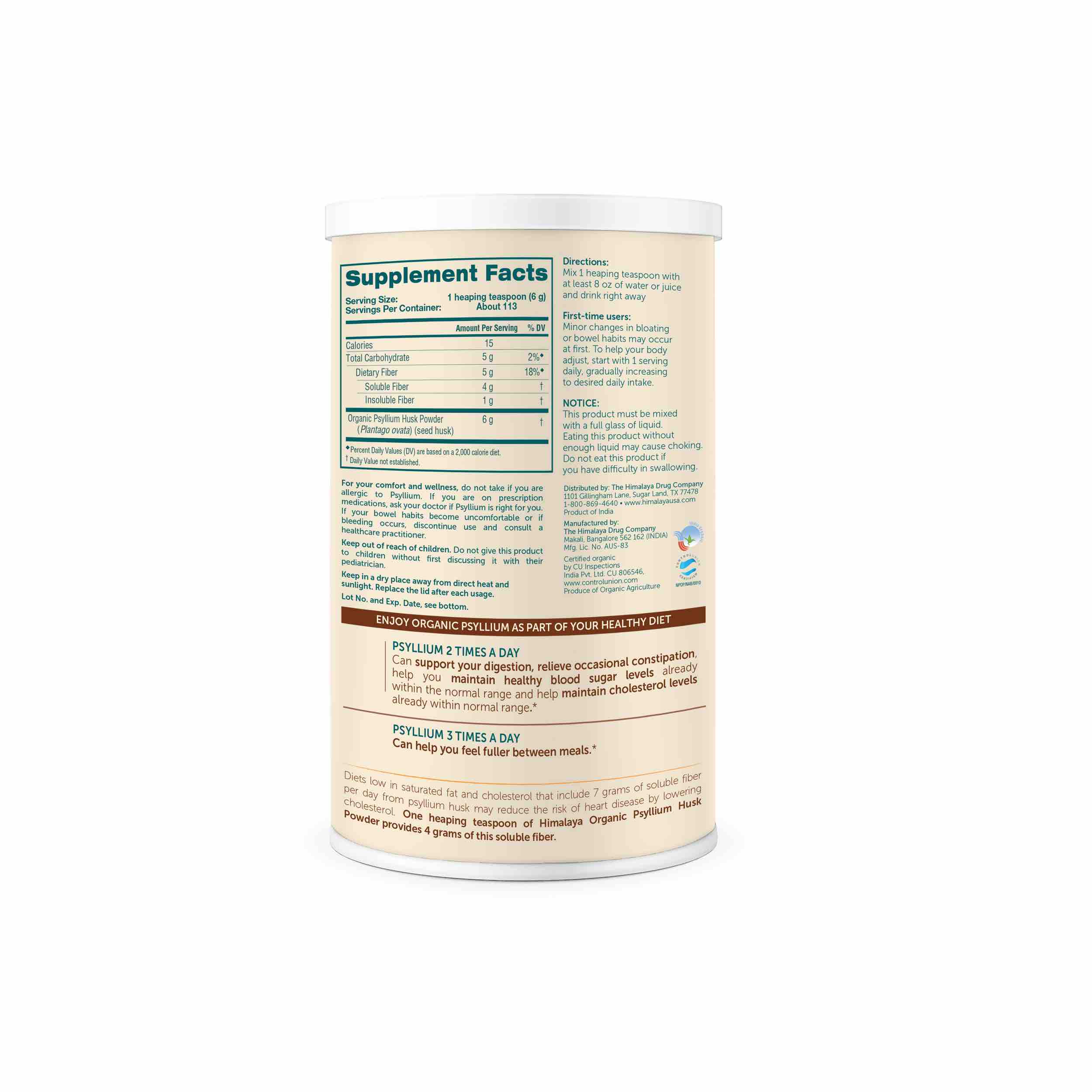 Organic Psyllium Husk Powder - Image 2
