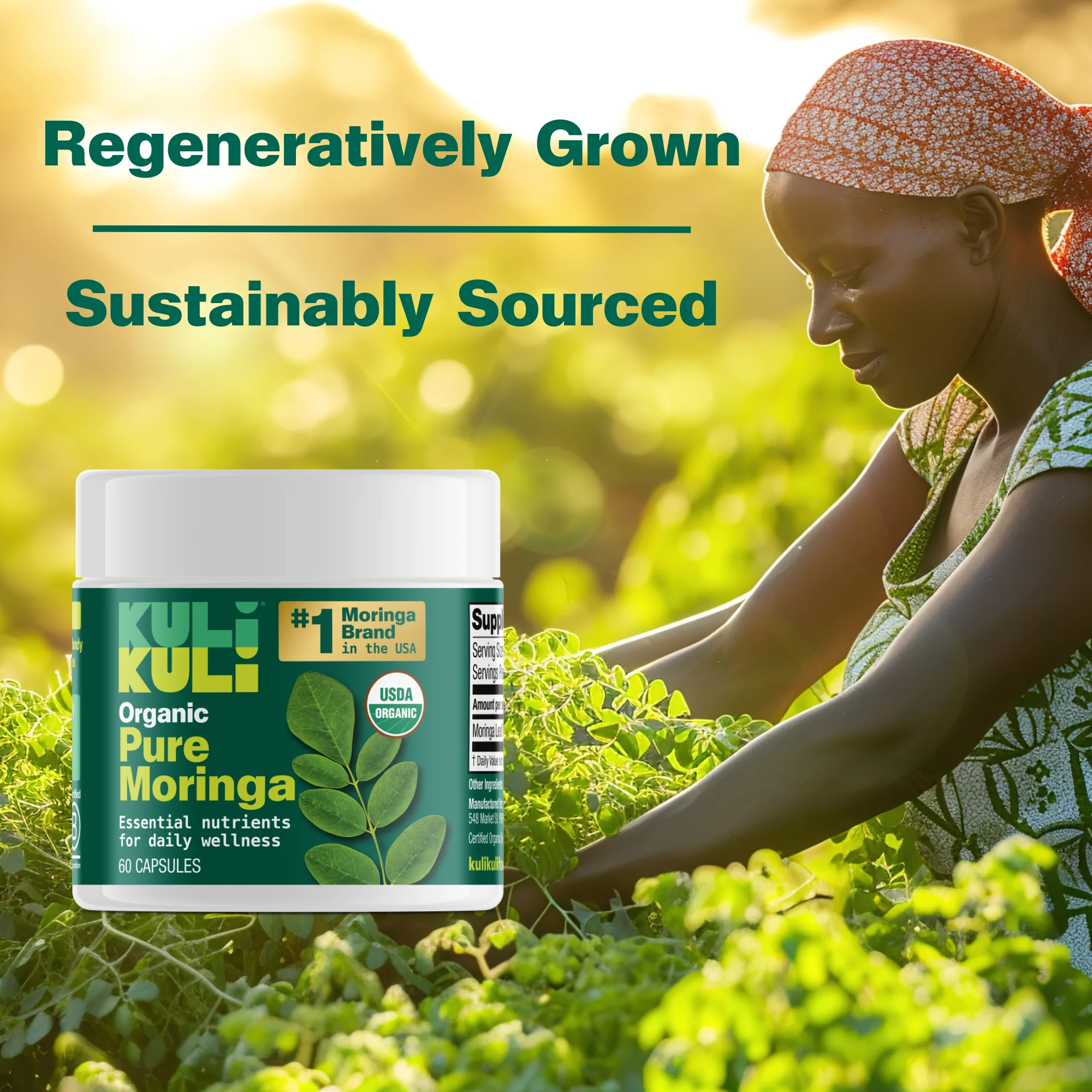 Organic Pure Moringa Capsules - Image 11