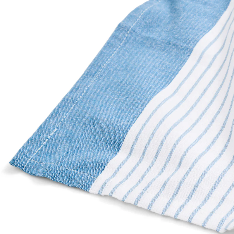 Organic Cotton Striped Kitchen Towels - Image 3