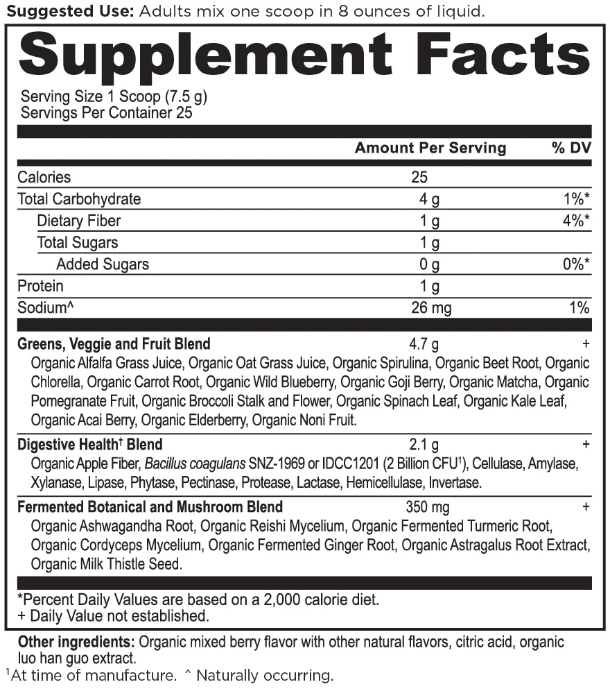 Organic Super Greens - Image 3