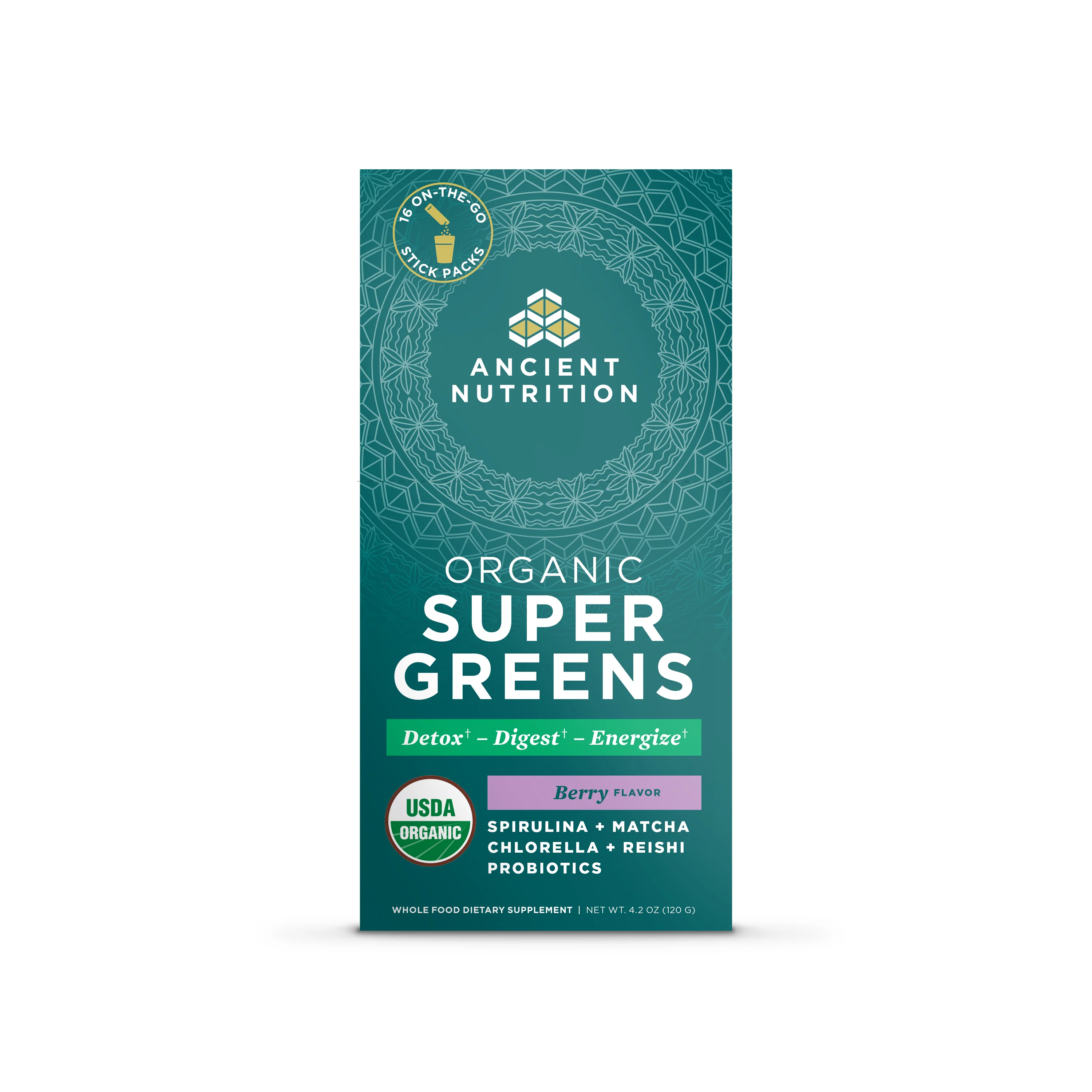 Organic Super Greens Powder Packets - Image 3