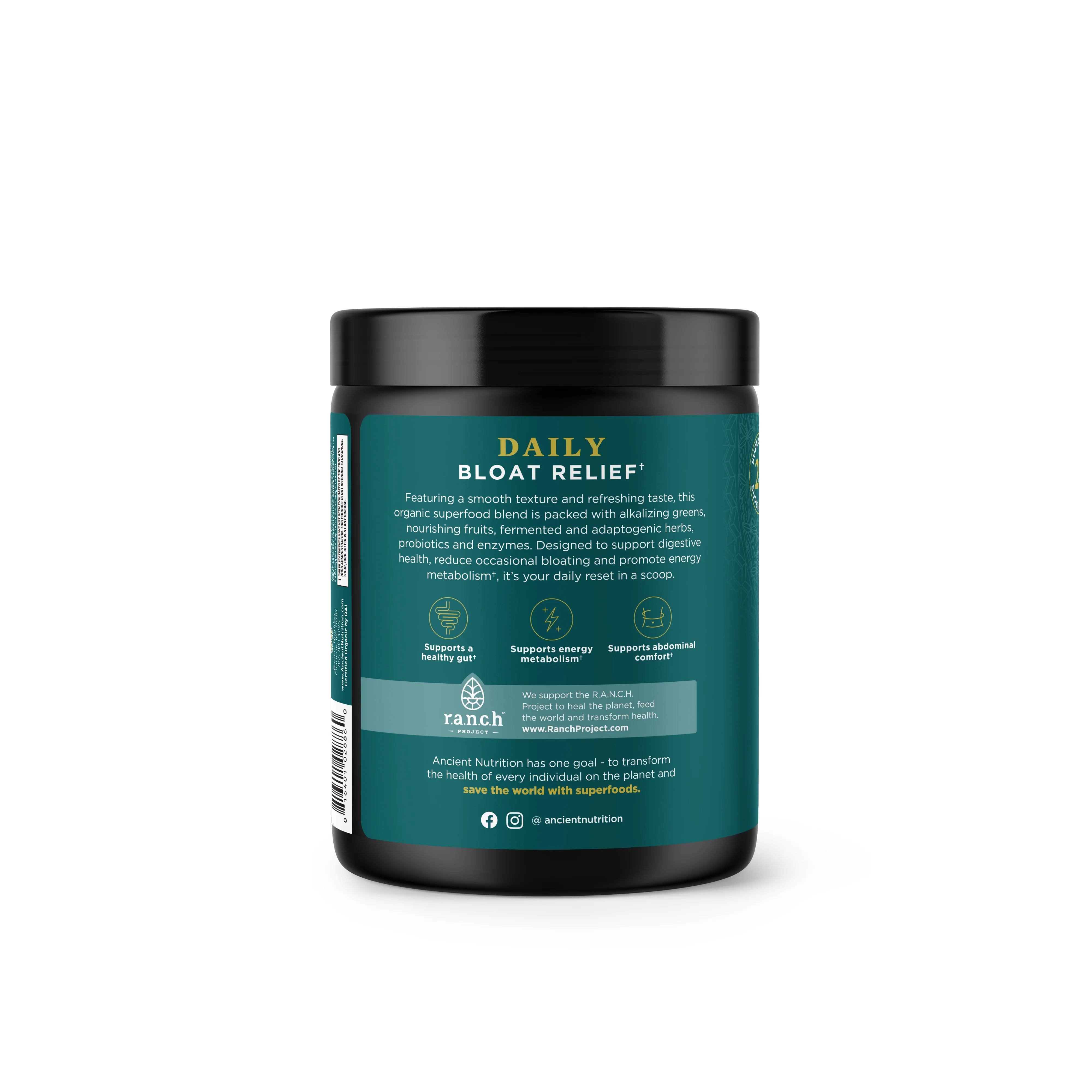 Organic Super Greens Powder - Bloat Relief - Image 4