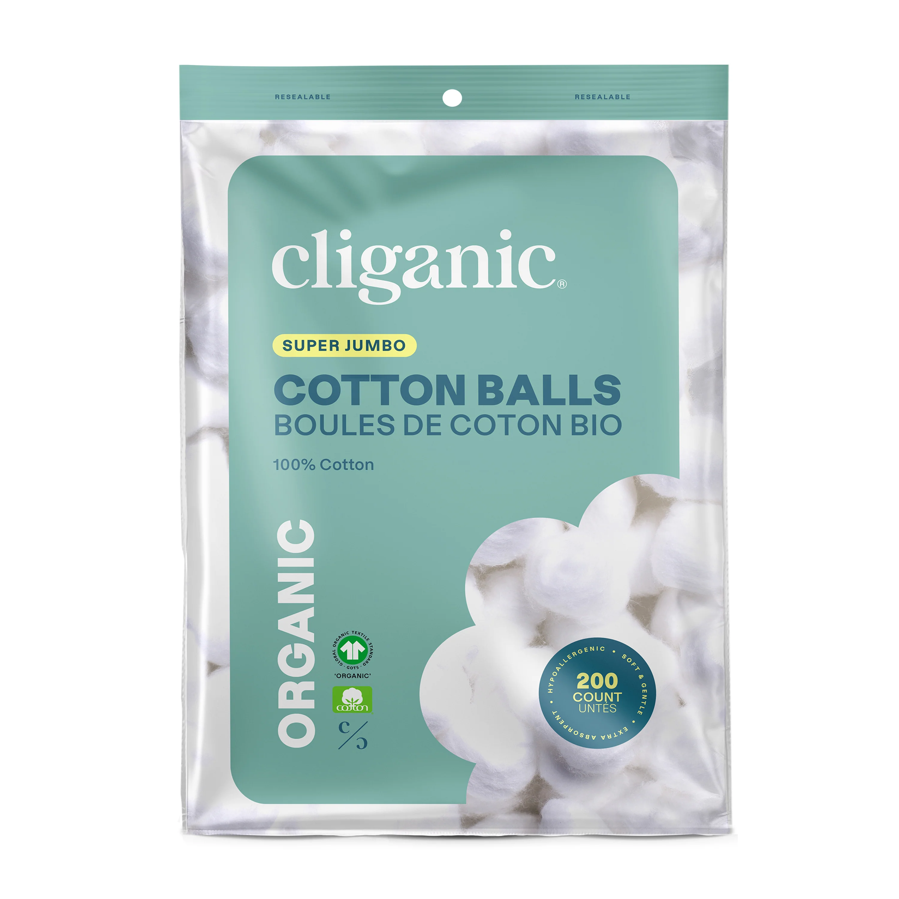 Organic Super Jumbo Cotton Balls - Image 2