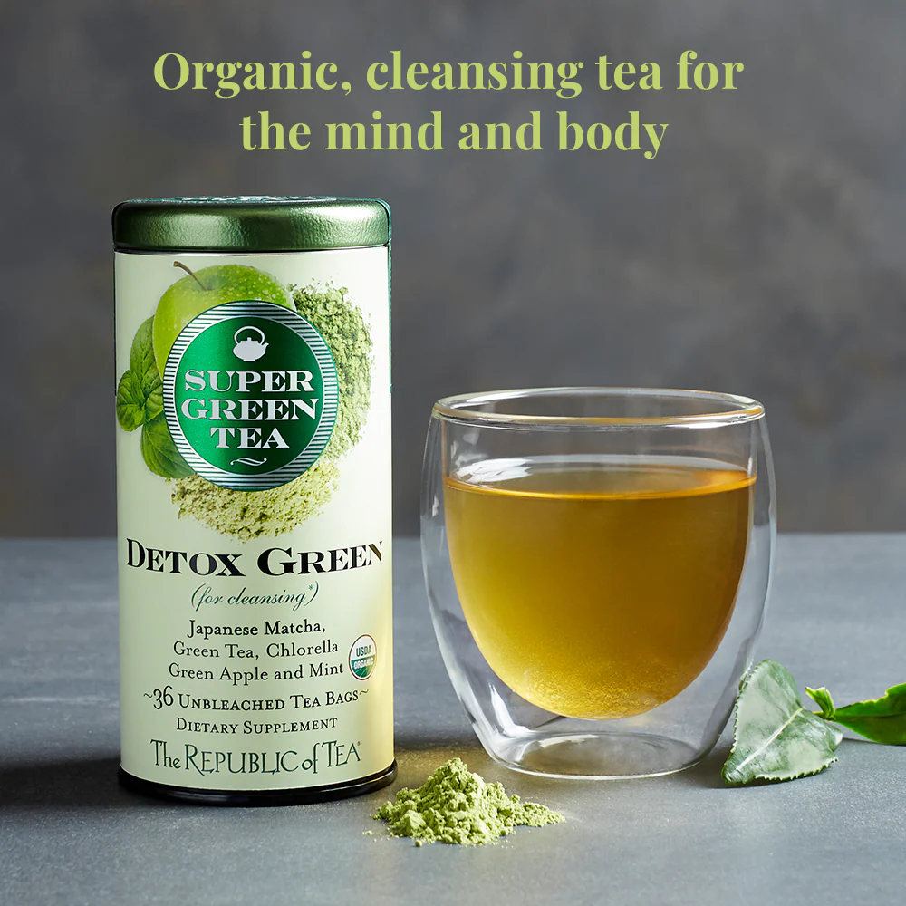 Organic SuperGreen Detox Green Tea - Image 2