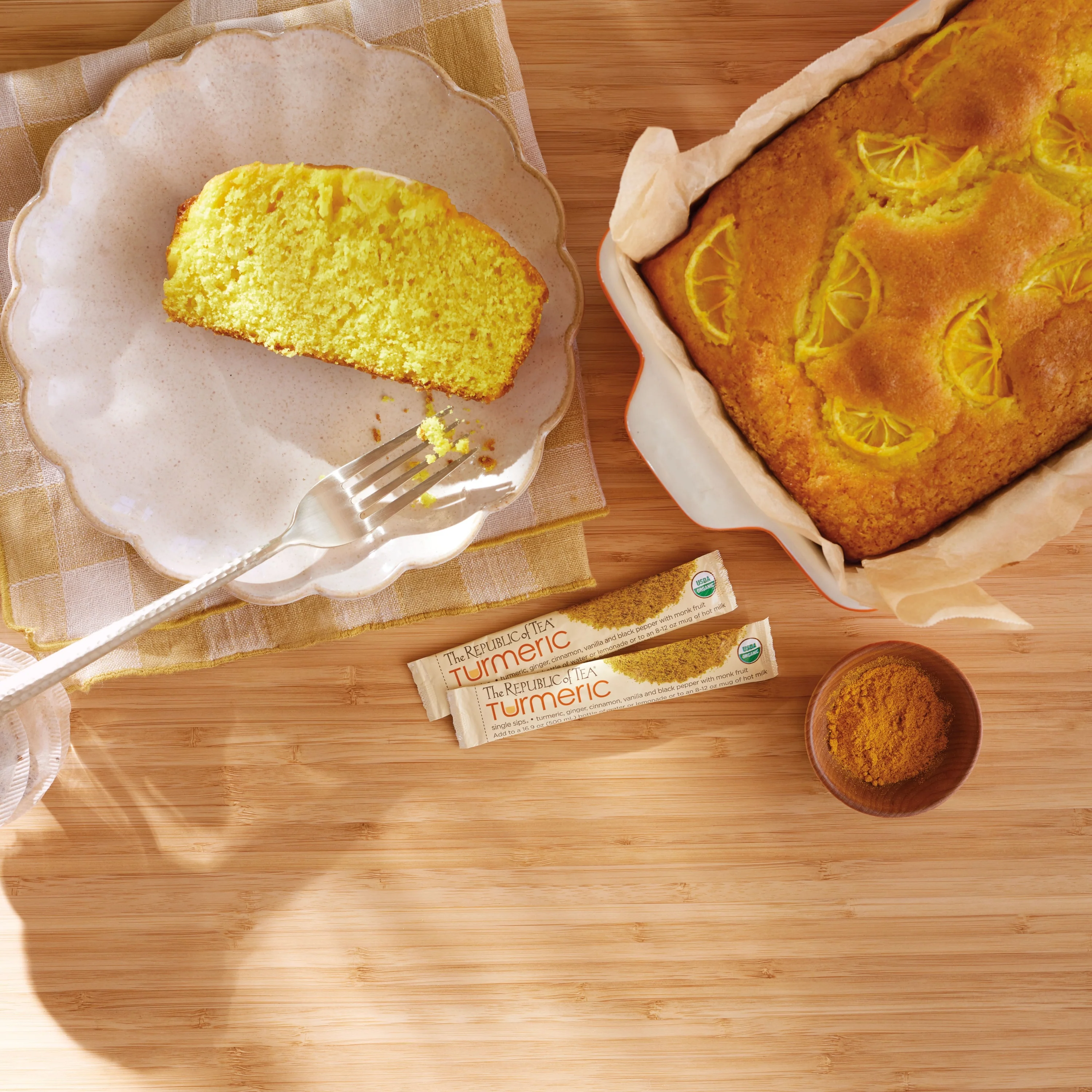Organic Turmeric Single Sips Tea - Image 2