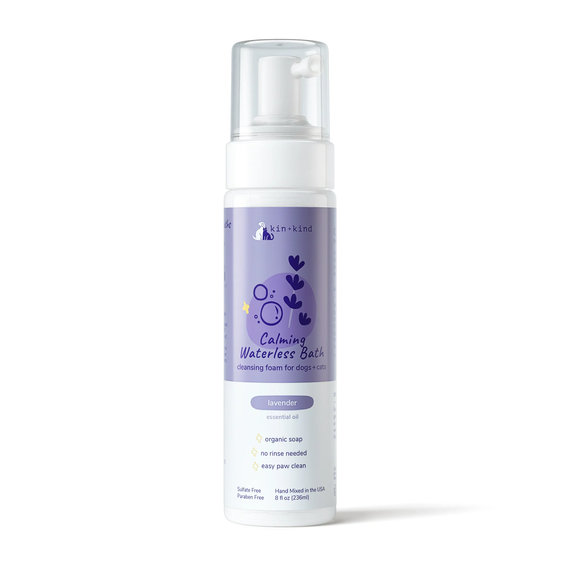 Calming Lavender Waterless Bath for Cats & Dogs