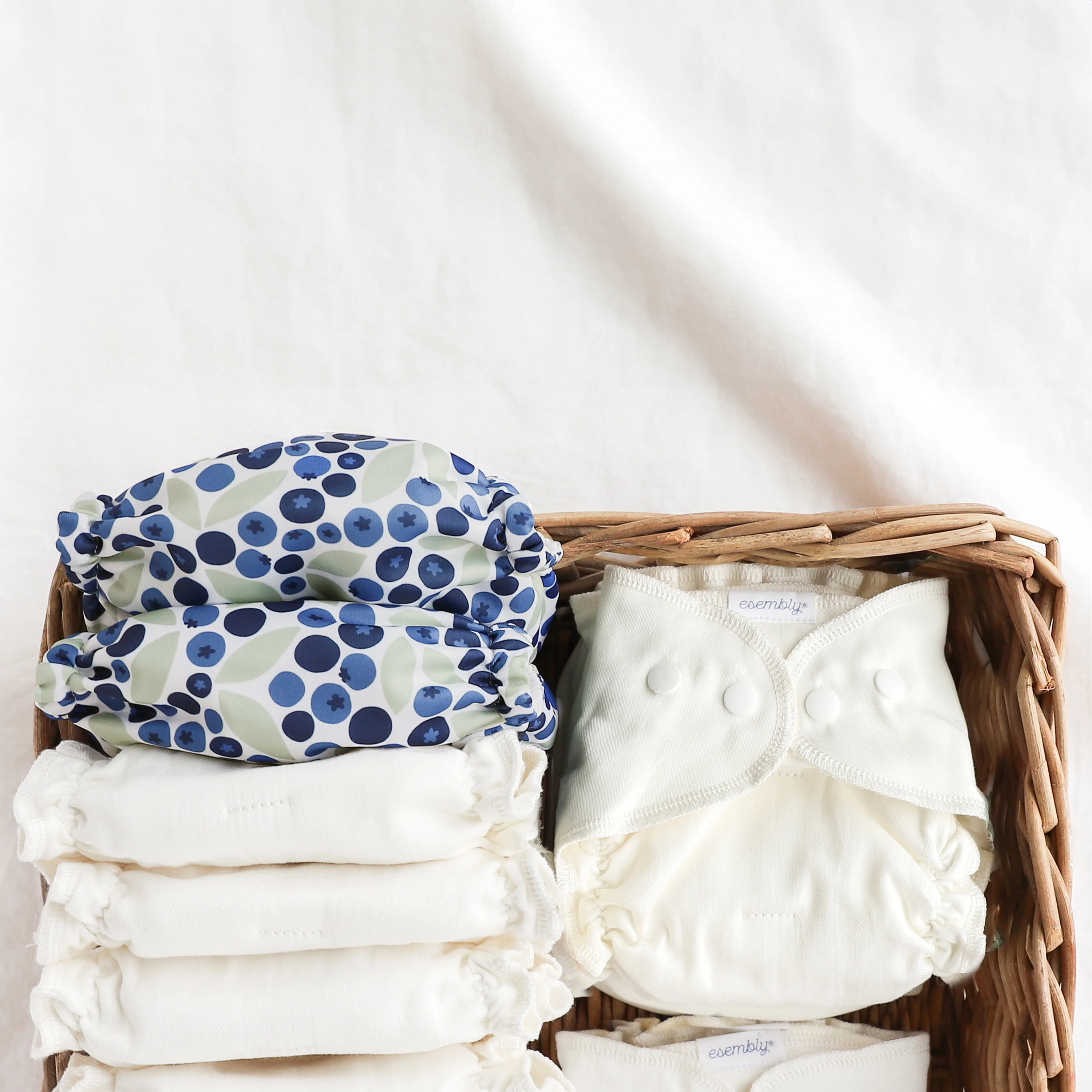 Outer Diaper Cover + Swim Diaper, Size 1, 100% OEKO-TEX Certified Recycled Fabric - Image 17