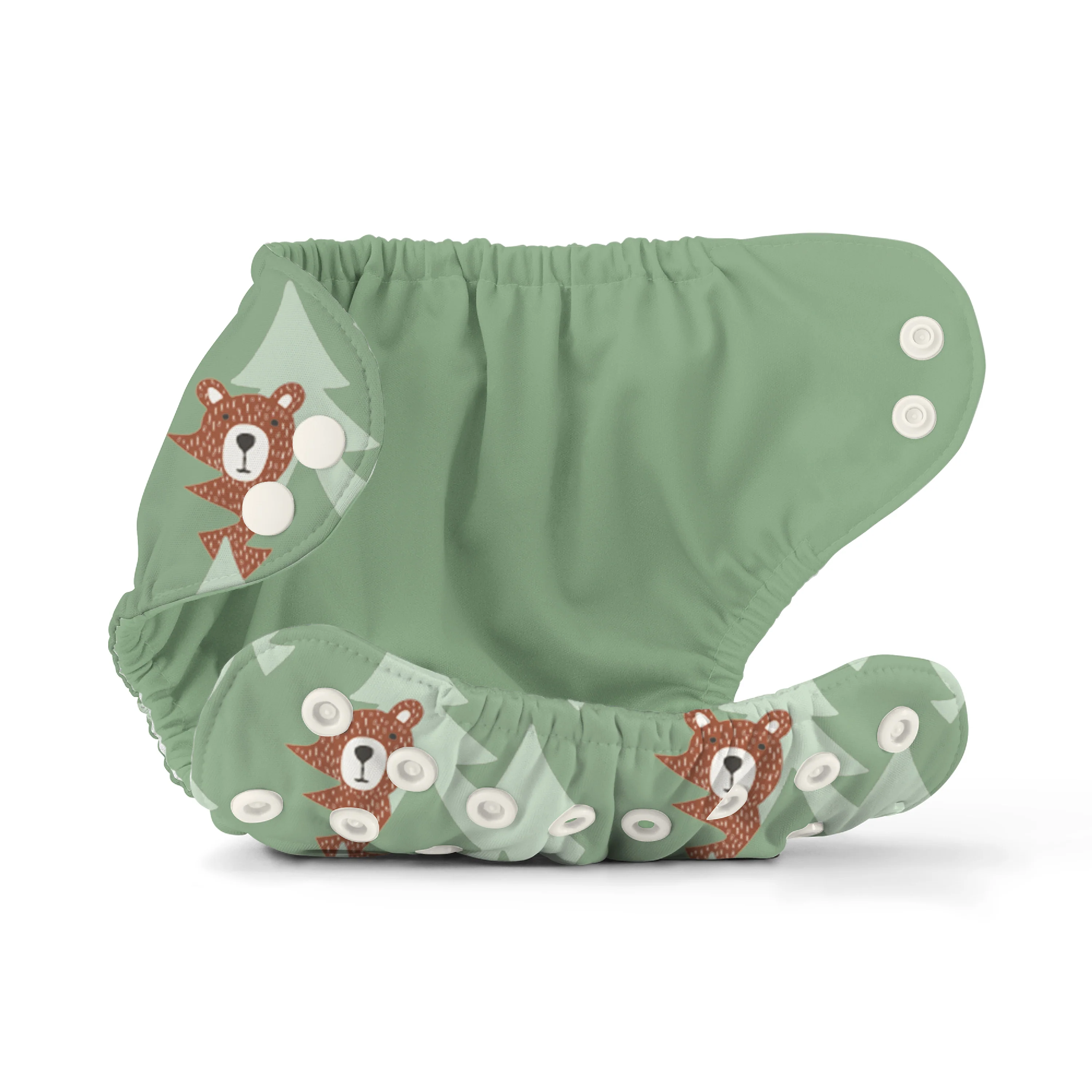 Outer Diaper Cover + Swim Diaper, Size 1, 100% OEKO-TEX Certified Recycled Fabric - Image 59