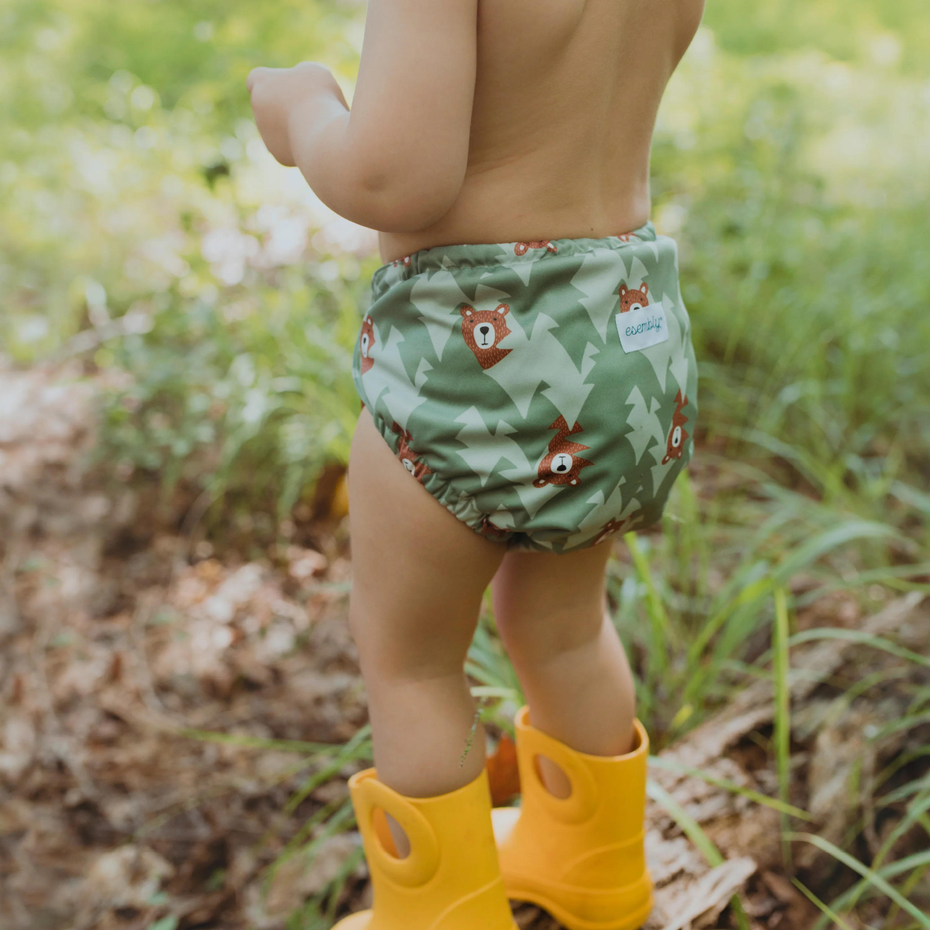 Outer Diaper Cover + Swim Diaper, Size 2, 100% OEKO-TEX Certified Recycled Fabric - Image 30