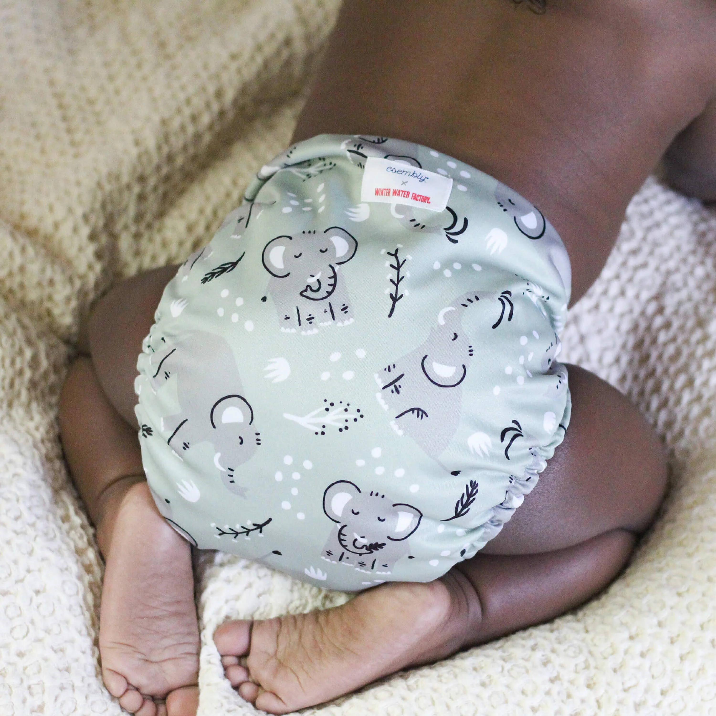 Outer Diaper Cover + Swim Diaper, Size 2, 100% OEKO-TEX Certified Recycled Fabric - Image 39