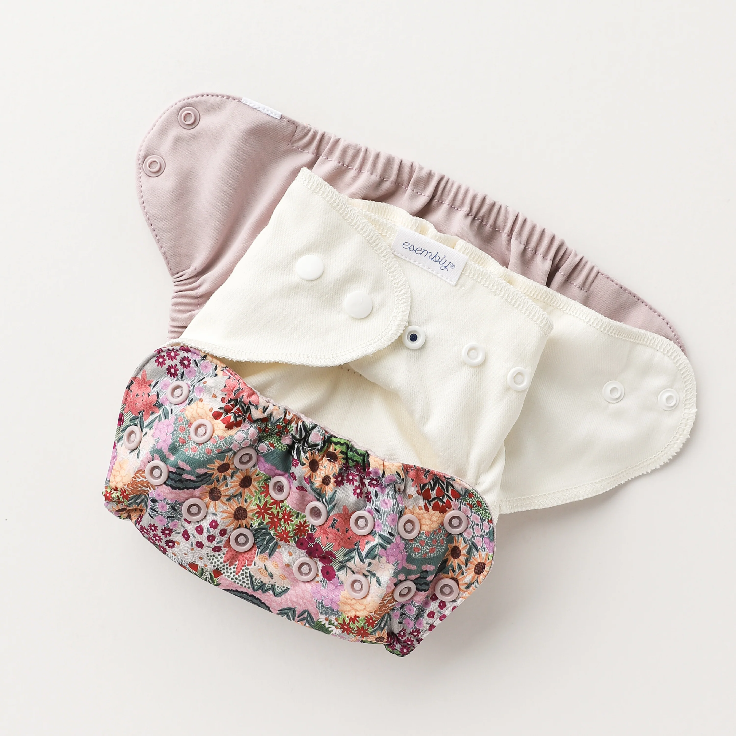 Outer Diaper Cover + Swim Diaper, Size 2, 100% OEKO-TEX Certified Recycled Fabric - Image 7
